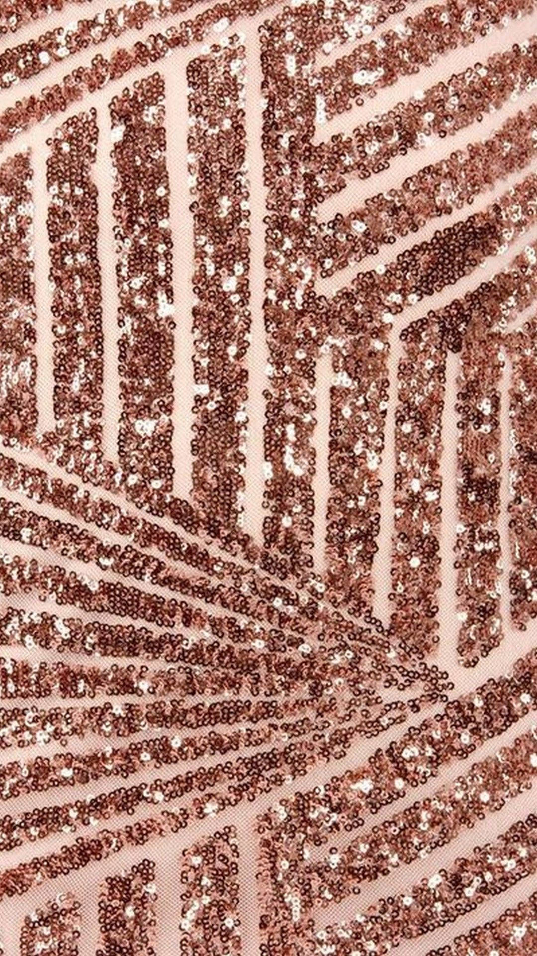 pink glitter sparkle, rose gold sequins, geometric patterns, Full HD Phone Wallpaper