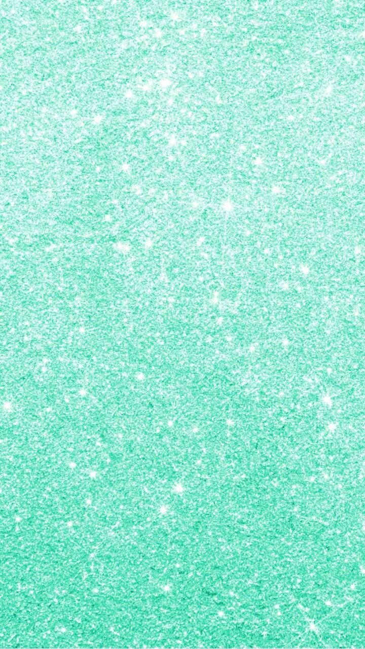 mint green, glitter, sparkle, HD Phone Wallpaper
