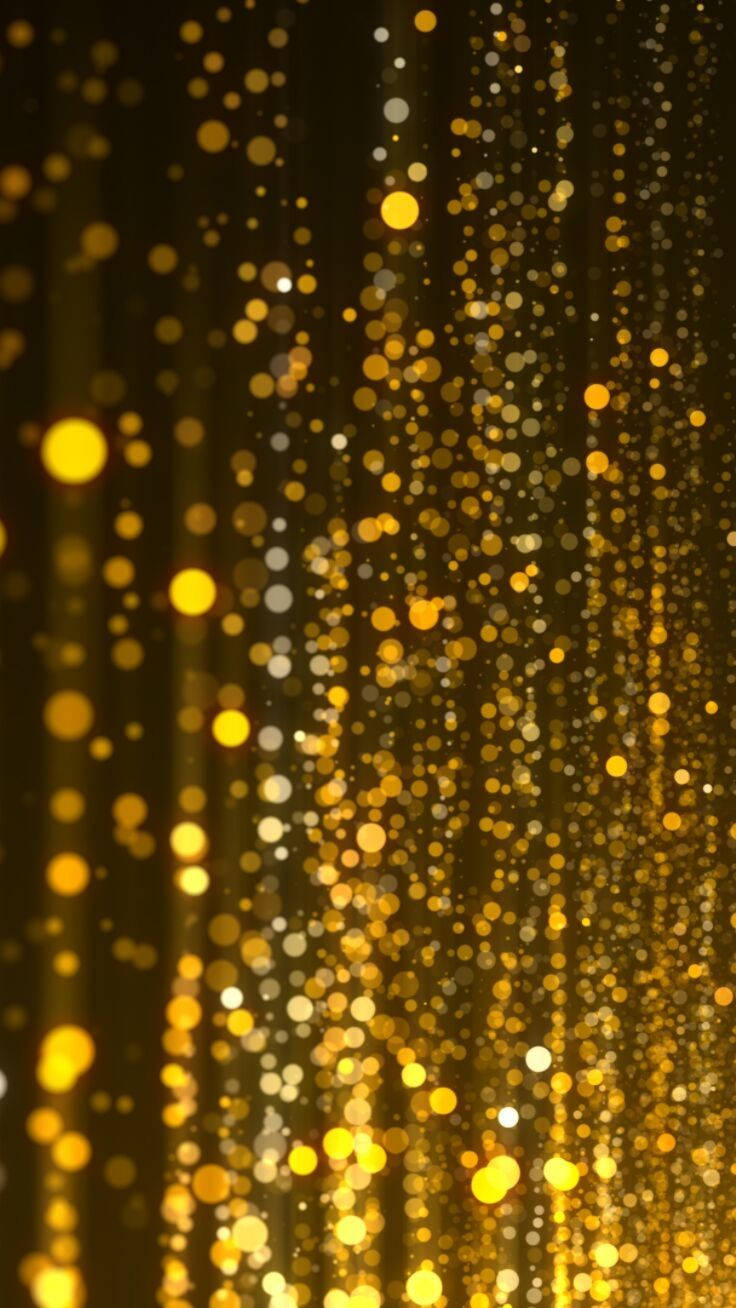 gold glitter, sparkle, iPhone, HD Phone Wallpaper
