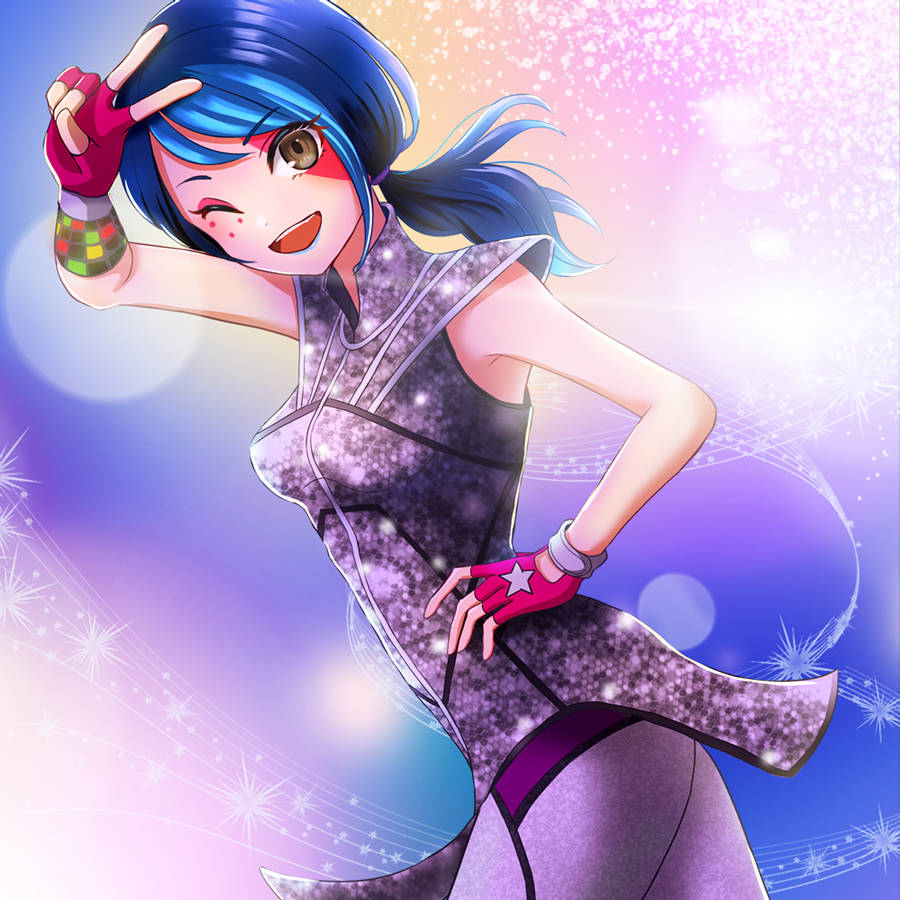 sparkle specialist, Fortnite, anime girl, SD Desktop Wallpaper