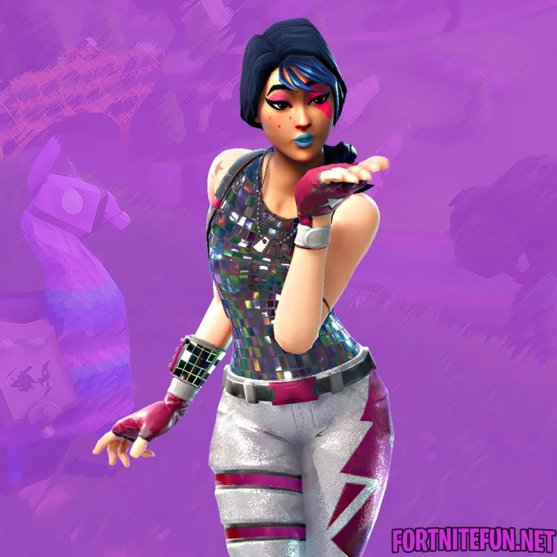 Fortnite, sparkle specialist, blue hair, SD Desktop Wallpaper