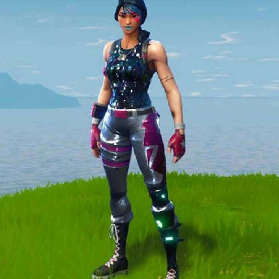 Sparkle Specialist Fortnite, Fortnite, grassy cliff, SD Desktop Wallpaper