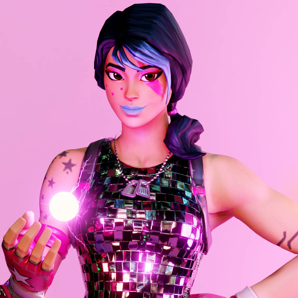 Sparkle Specialist, Fortnite, blue hair, SD Desktop Wallpaper