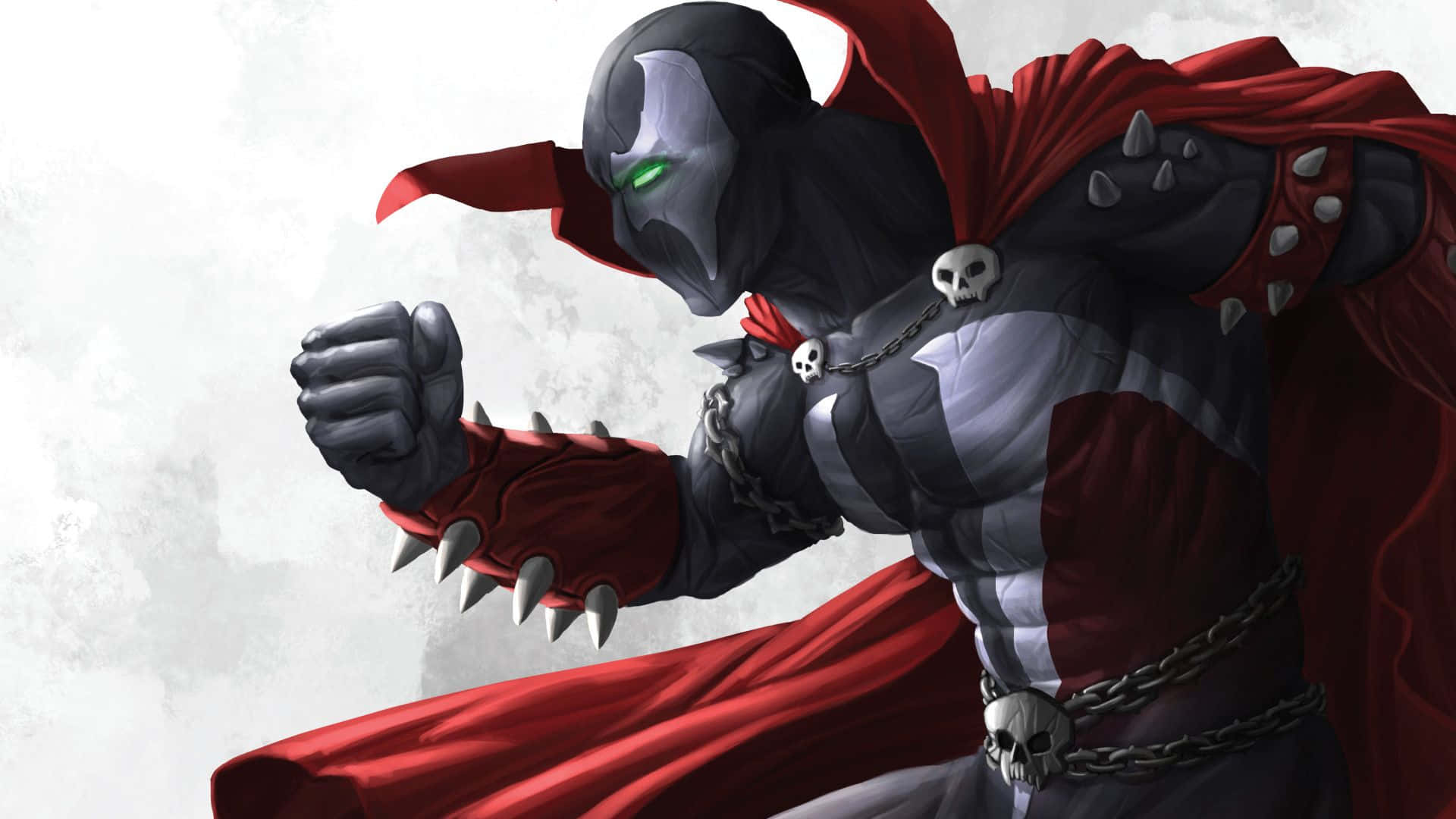 Spawn, HD, red cape, Full HD Desktop Wallpaper
