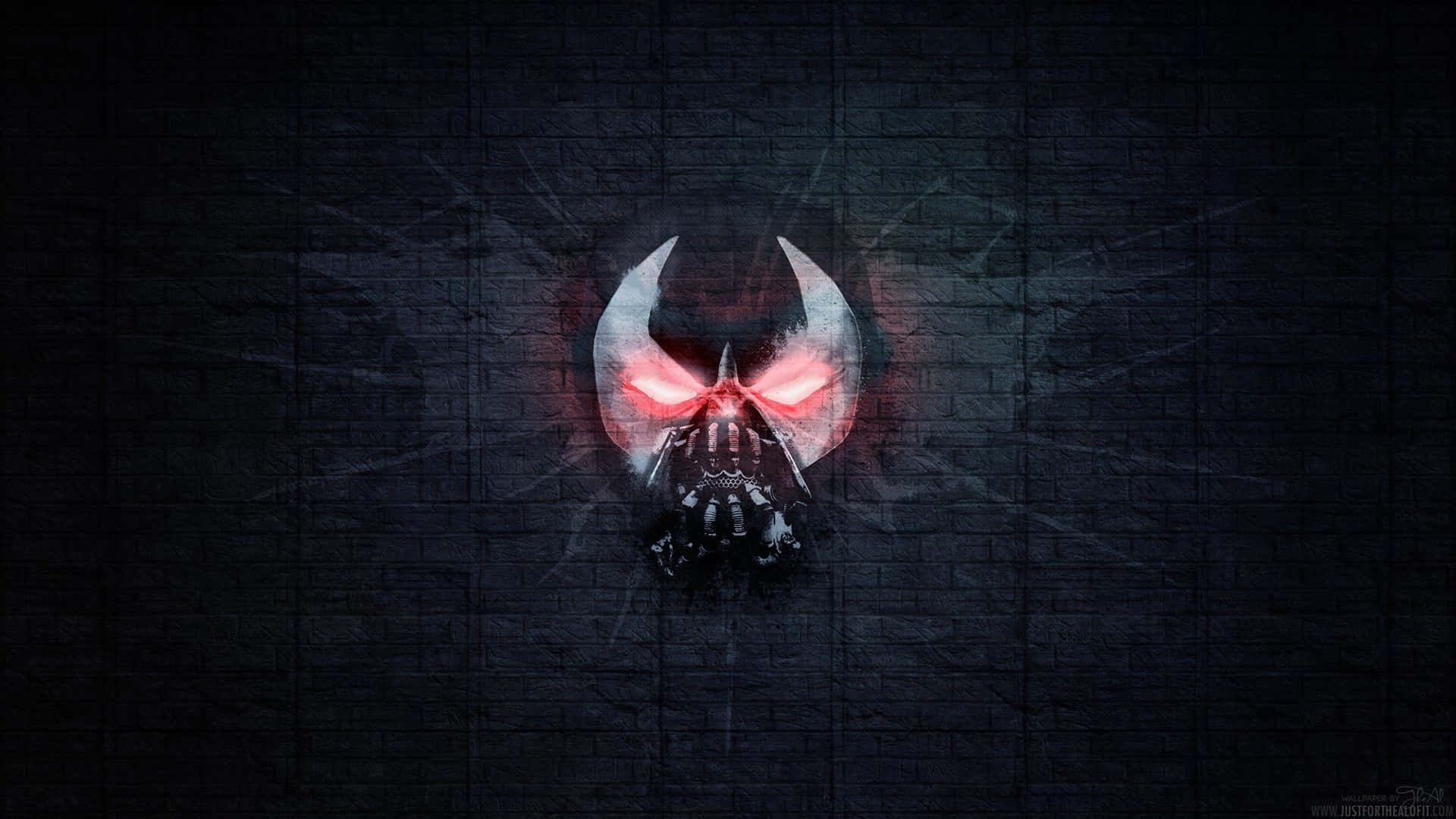 Spawn, HD, minimalist face logo, Full HD Desktop Wallpaper