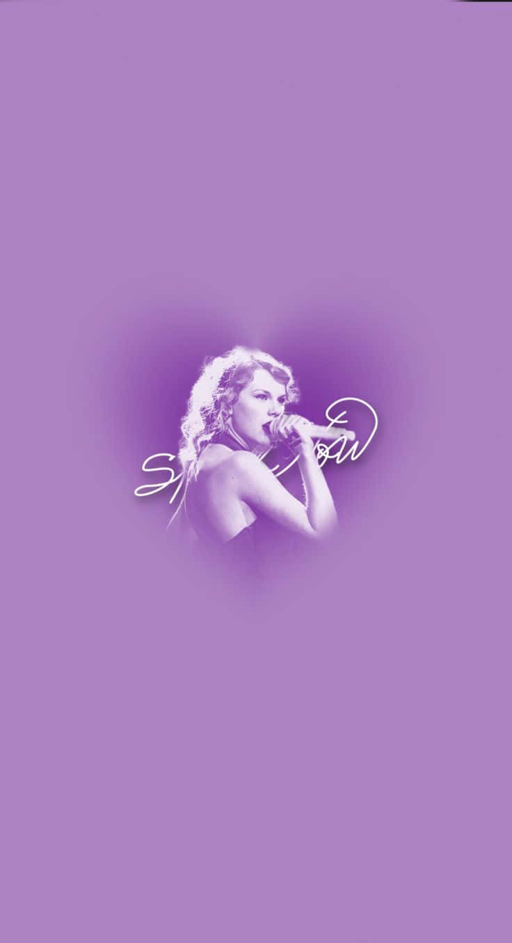 Speak Now, concert performance, purple portrait, HD Phone Wallpaper