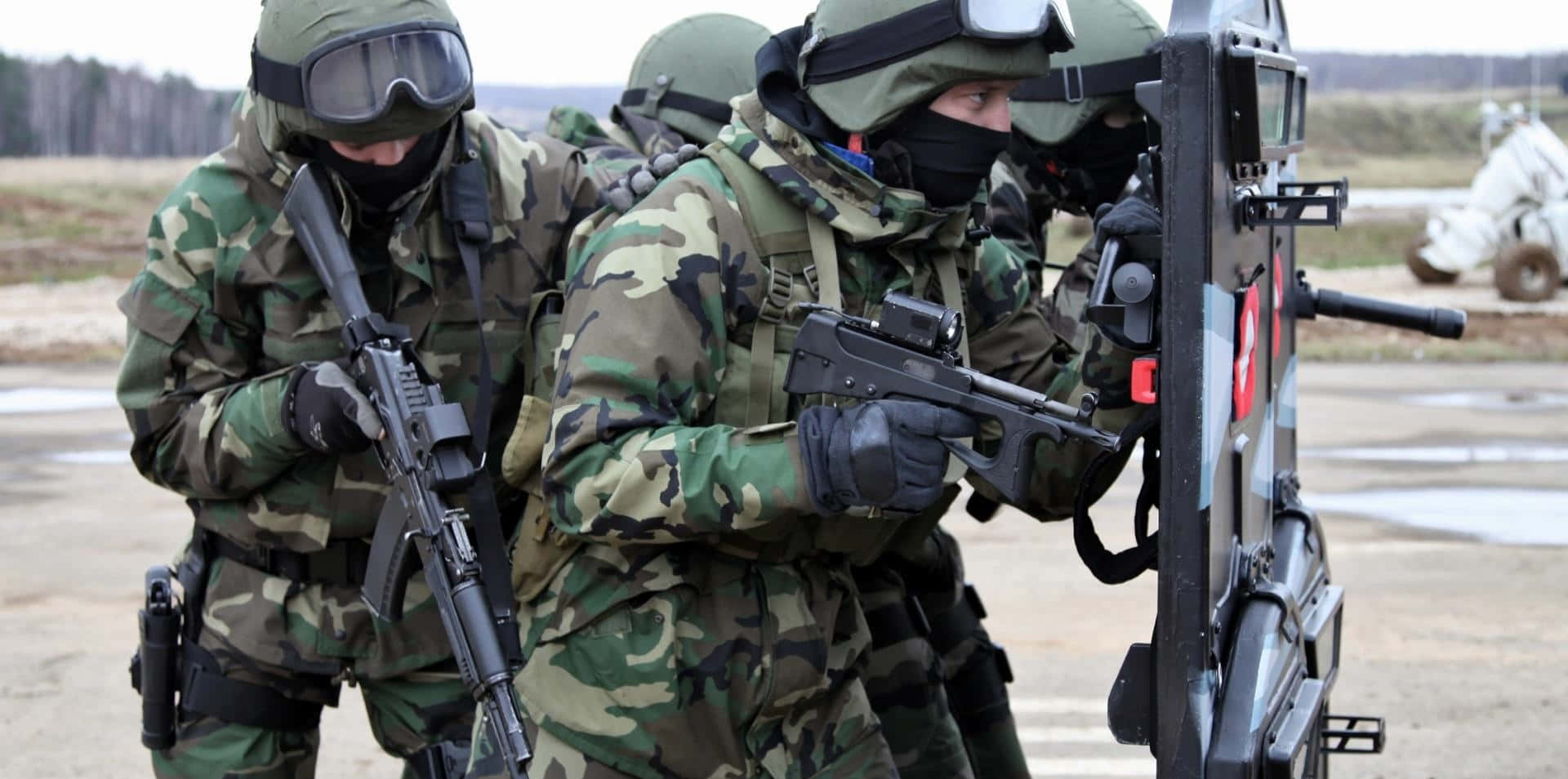 Special Forces, camouflage gear, masks, Full HD Desktop Wallpaper