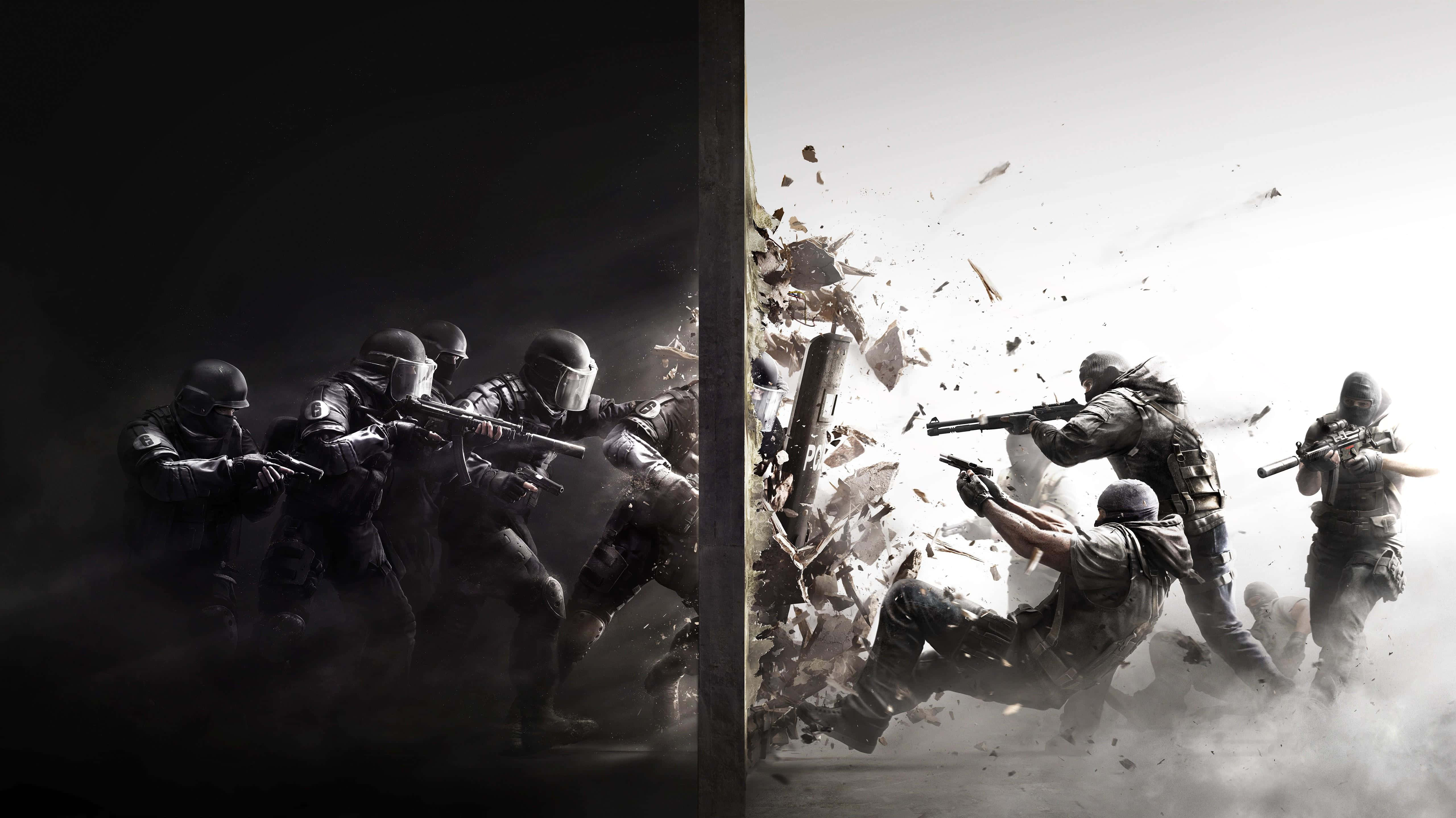Special Forces, soldiers, wall, 5K Desktop Wallpaper