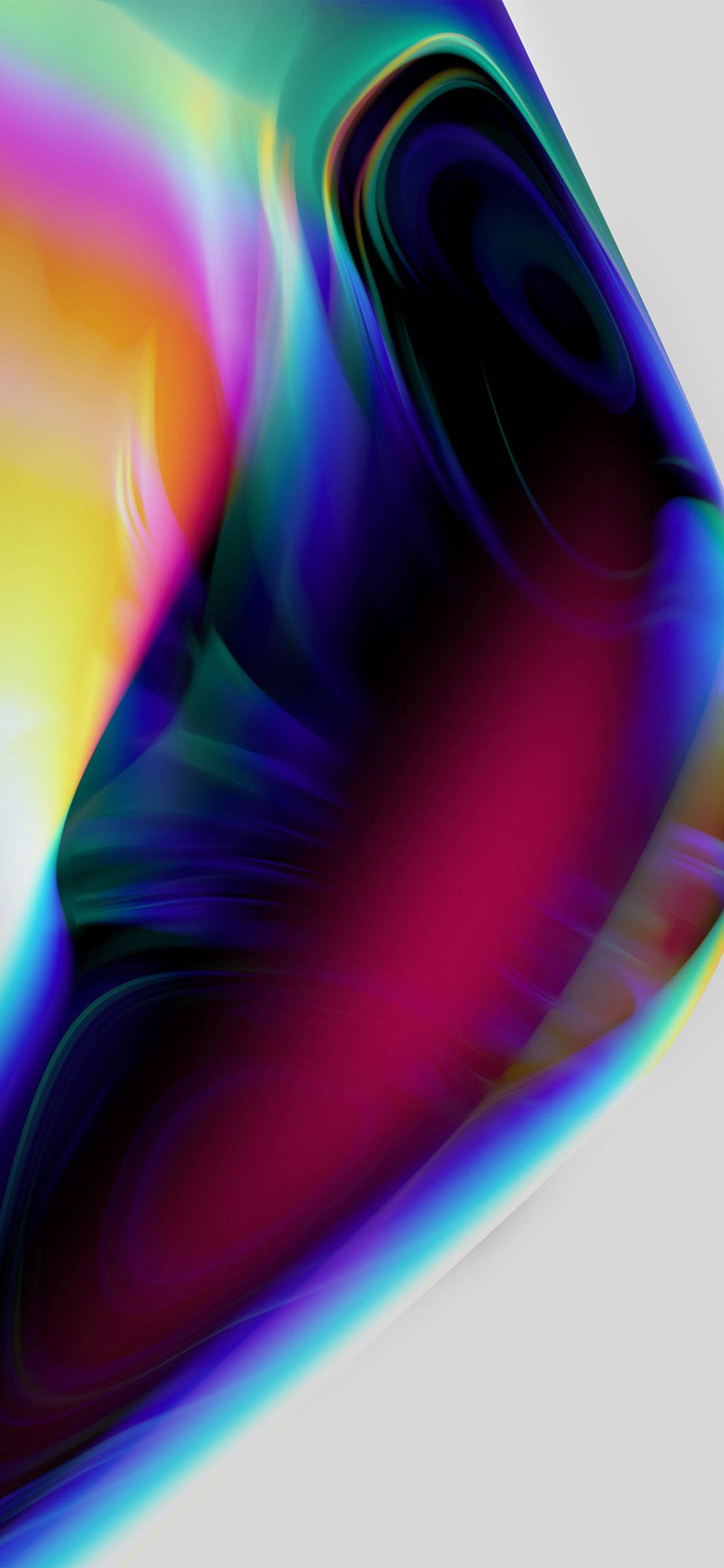 Digital Rainbow Color iPhone Spectrum, rainbow colors, abstract swirls, Full HD Phone Wallpaper