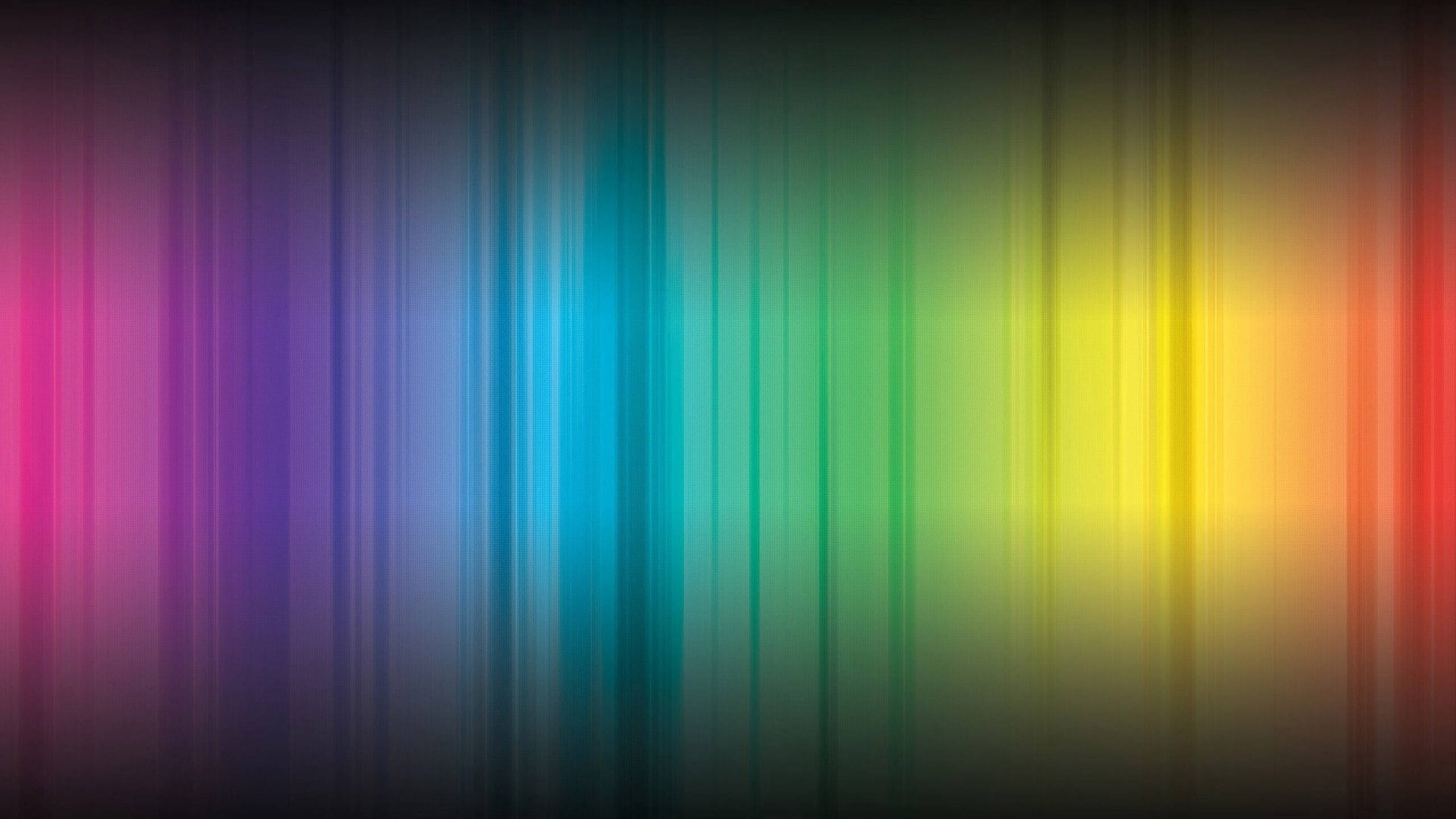 gradient spectrum lines, vertical rainbow light streaks, deep purple, 2K Desktop Wallpaper