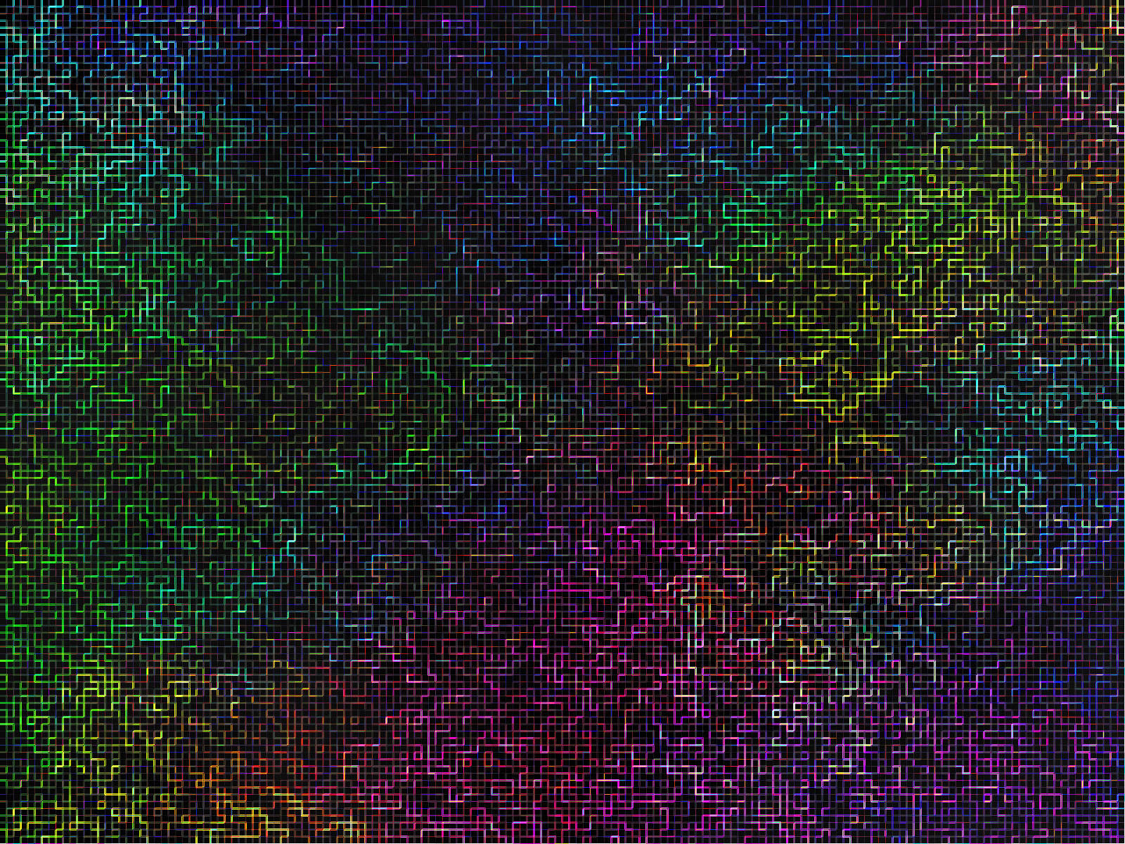 Spectrum, circuit board, neon, HD Desktop Wallpaper