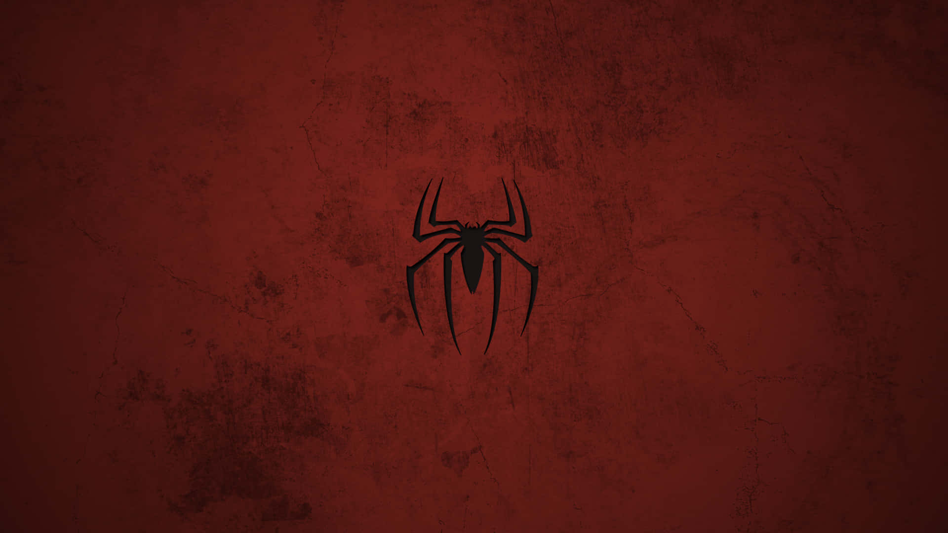 Spider Man Logo, black, spider silhouette, Full HD Desktop Wallpaper