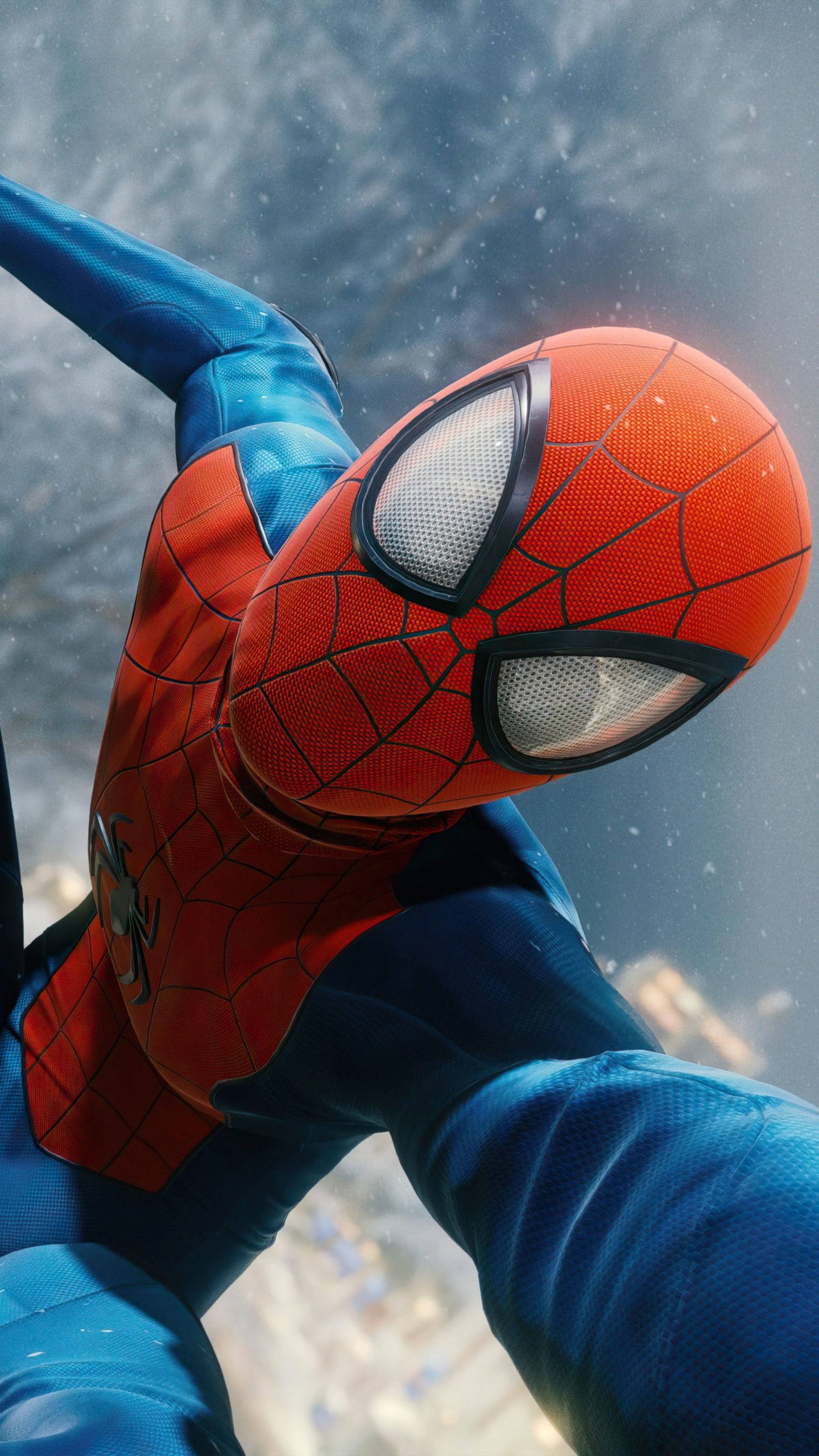 Spider Man, mask, mobile, 2K Phone Wallpaper