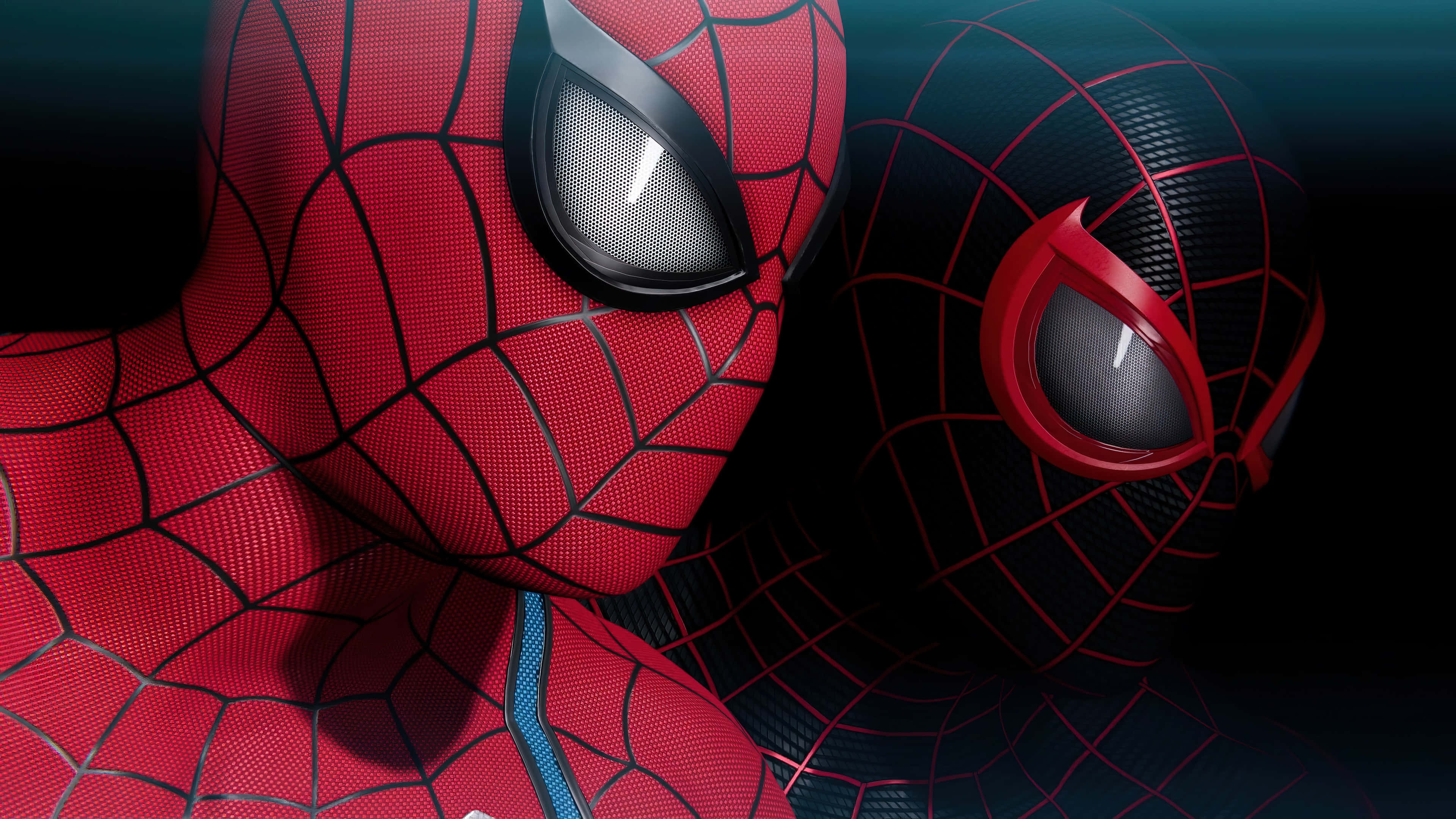 Spider Man Trilogy, red, black, 4K Desktop Wallpaper