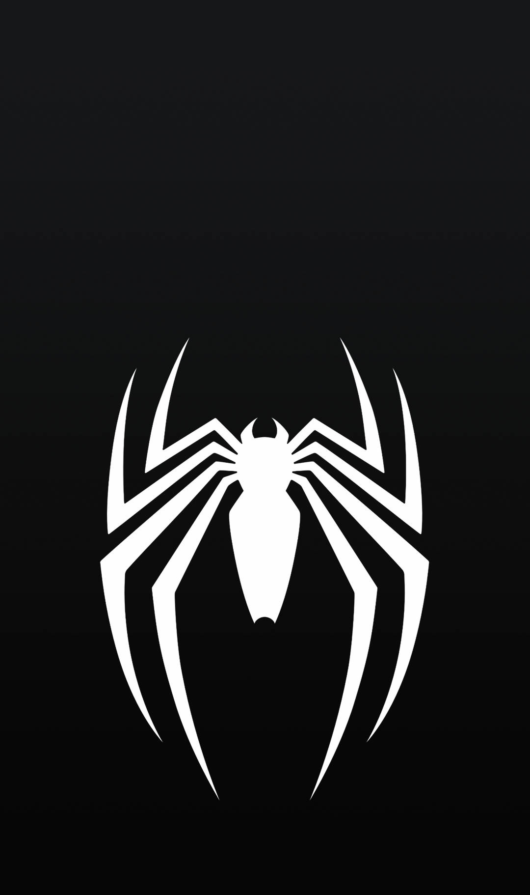 Spider Man, white, black, HD Phone Wallpaper