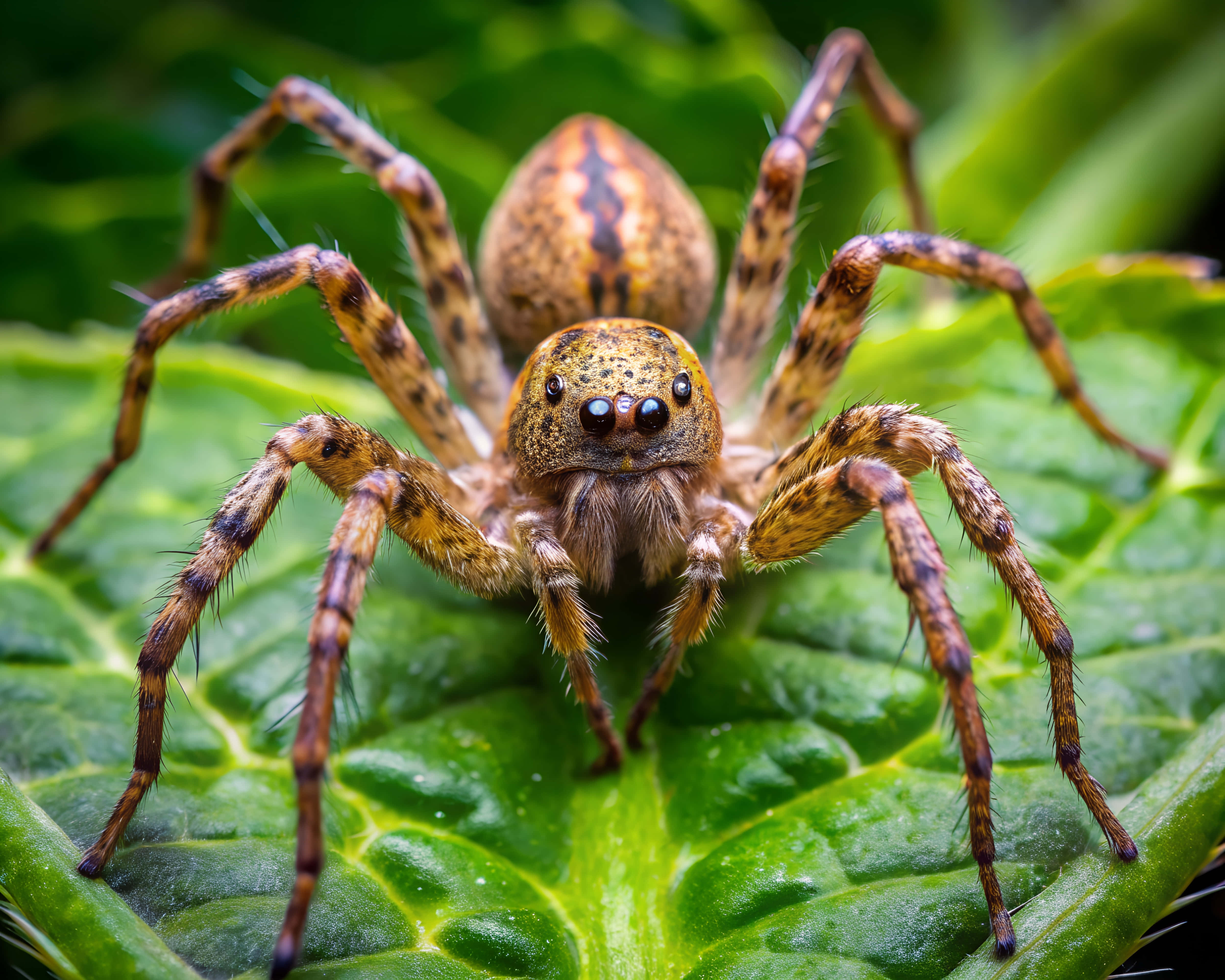 spider, brown, tan, 4K Desktop Wallpaper