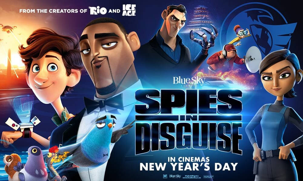 Spies In Disguise, movie, dynamic duo, SD Desktop Wallpaper