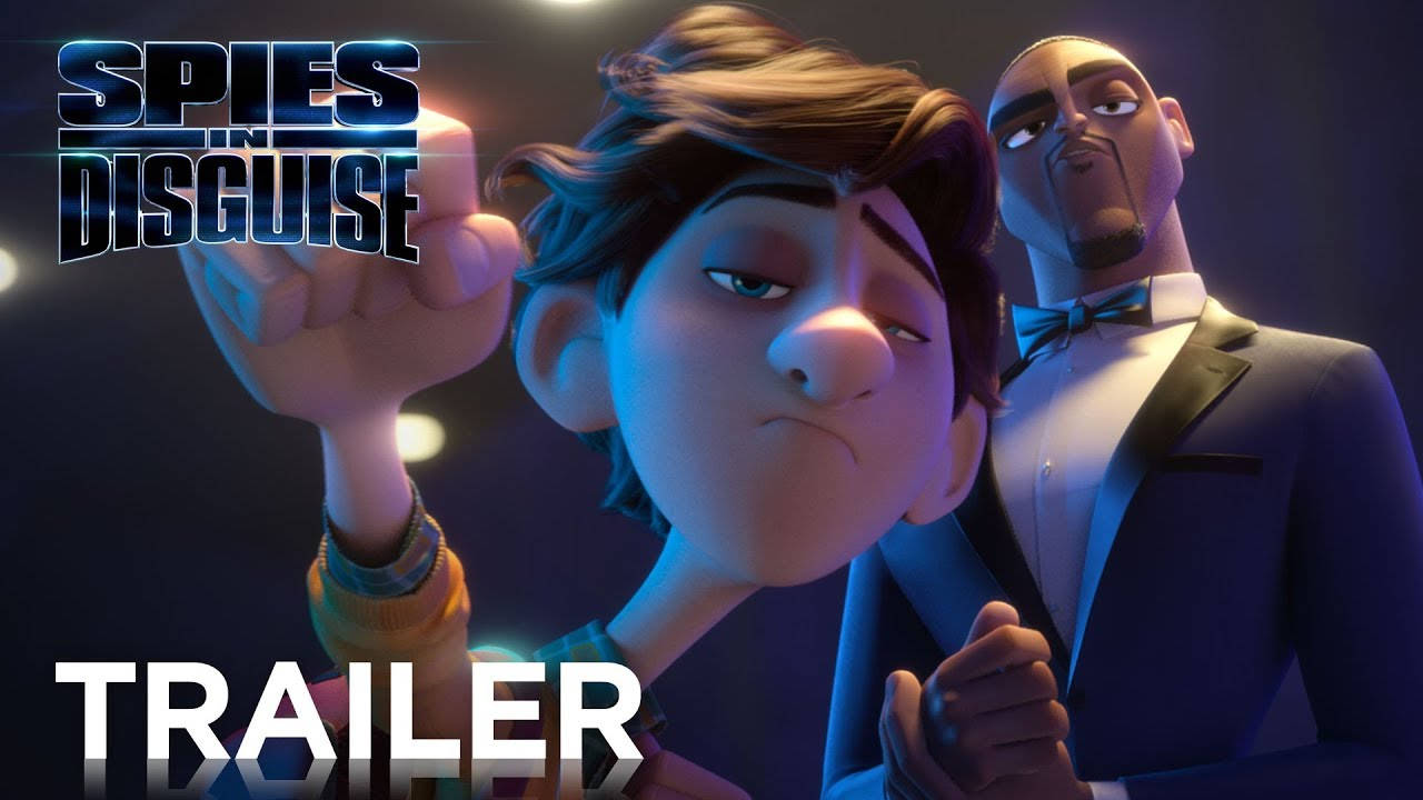 Spies in Disguise, animated film, tuxedos, HD Desktop Wallpaper