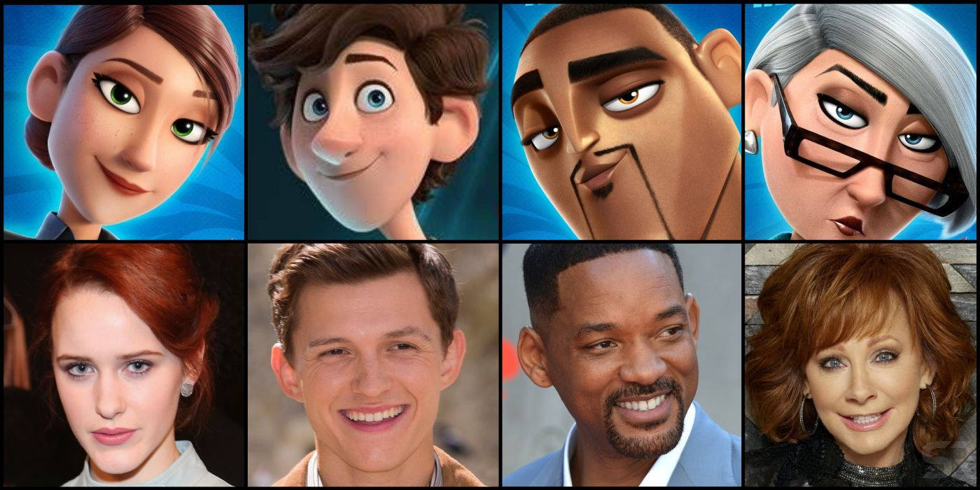 Spies In Disguise, characters, collage, HD Desktop Wallpaper