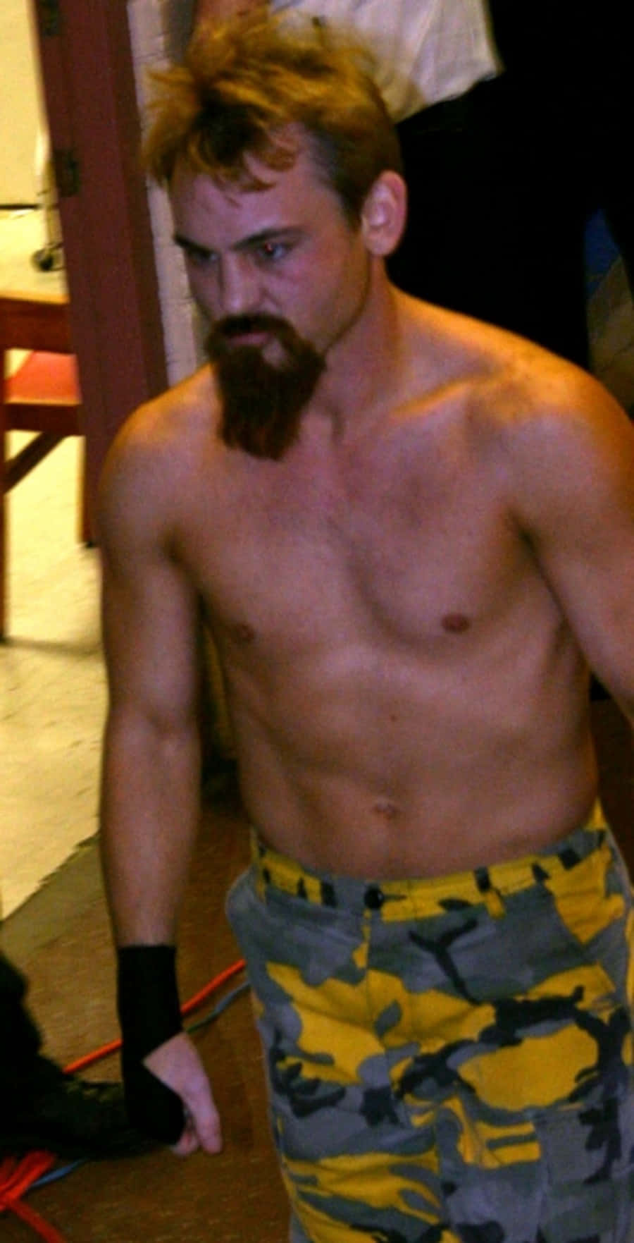Spike Dudley, 2005, camouflage shorts, HD Phone Wallpaper