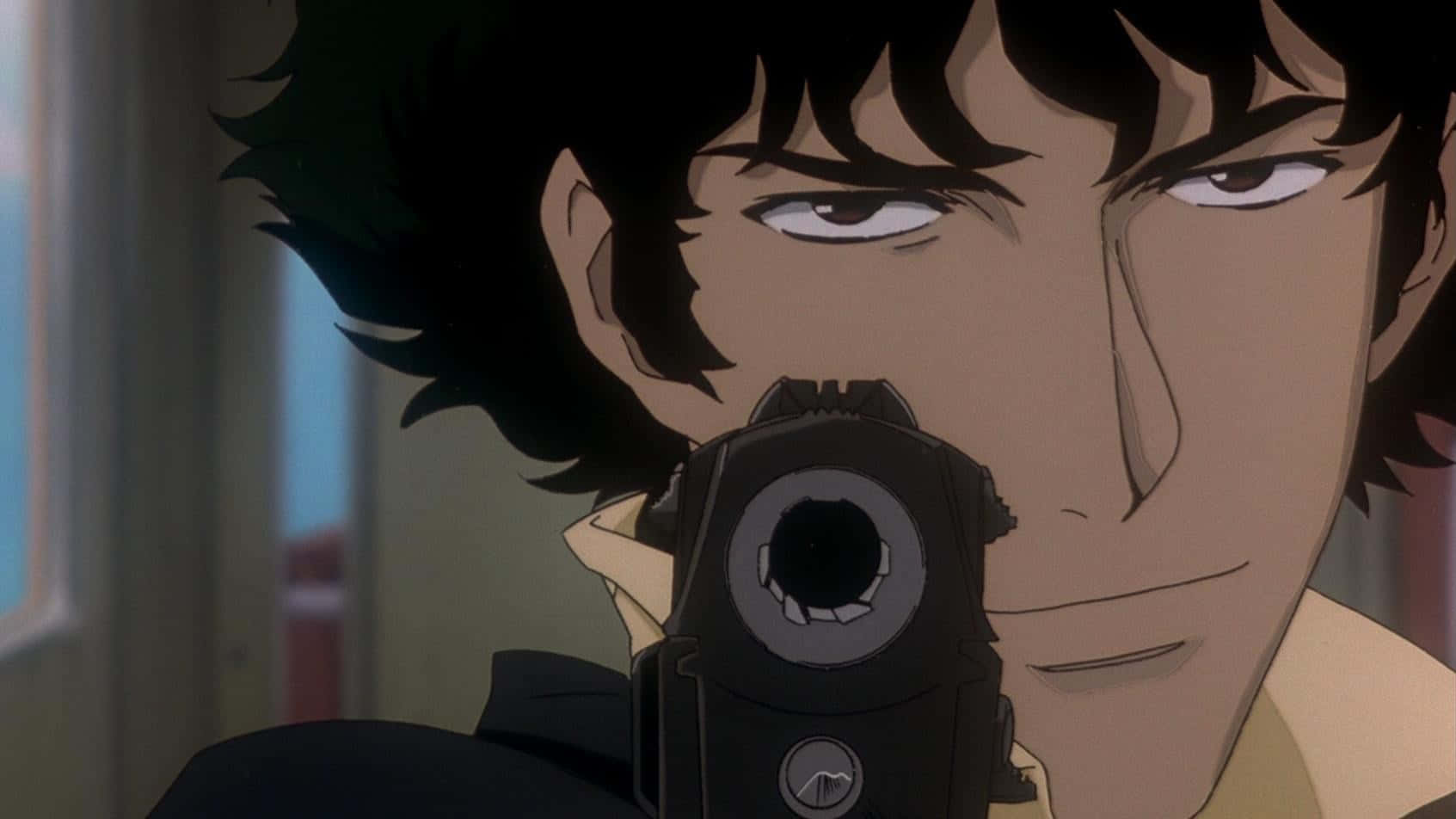 Spike Spiegel, anime man, dark hair, HD Desktop Wallpaper