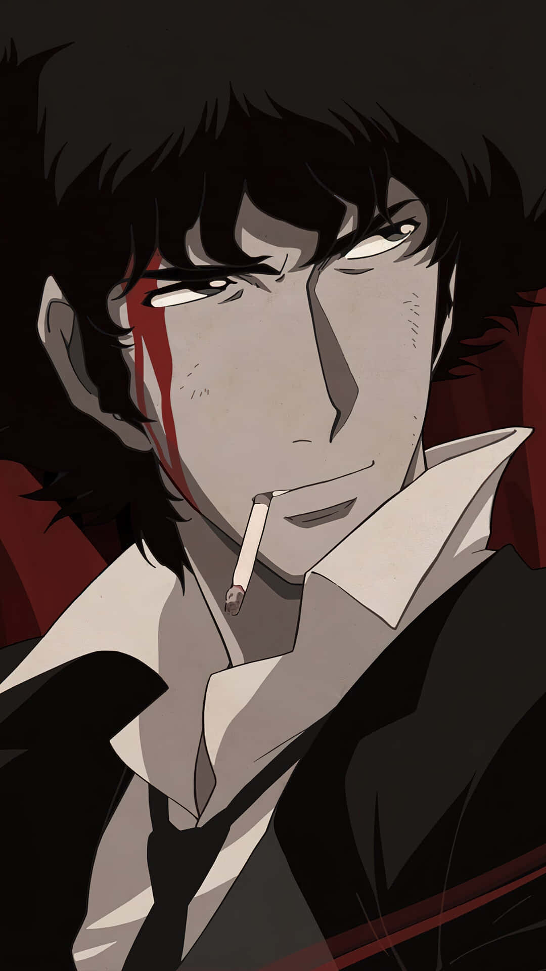 Spike Spiegel, intergalactic bounty hunter, dark hair, Full HD Phone Wallpaper