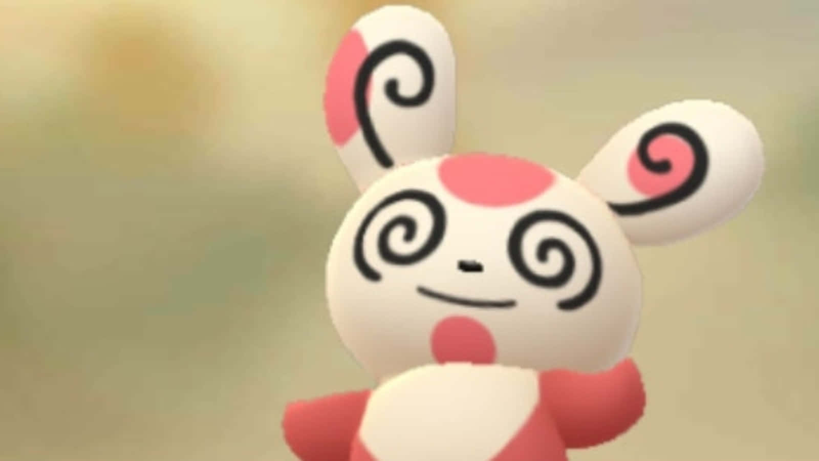 Spinda, white, pink, HD Desktop Wallpaper