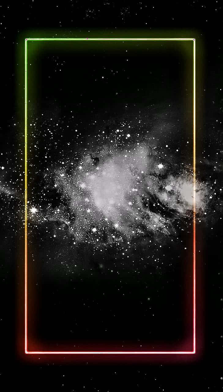 neon galaxy, galaxy, cosmic nebula, HD Phone Wallpaper