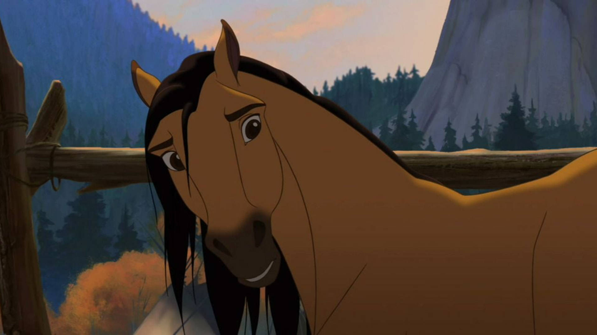 Spirit, Spirit Stallion Of The Cimarron, brown animated horse, Full HD Desktop Wallpaper