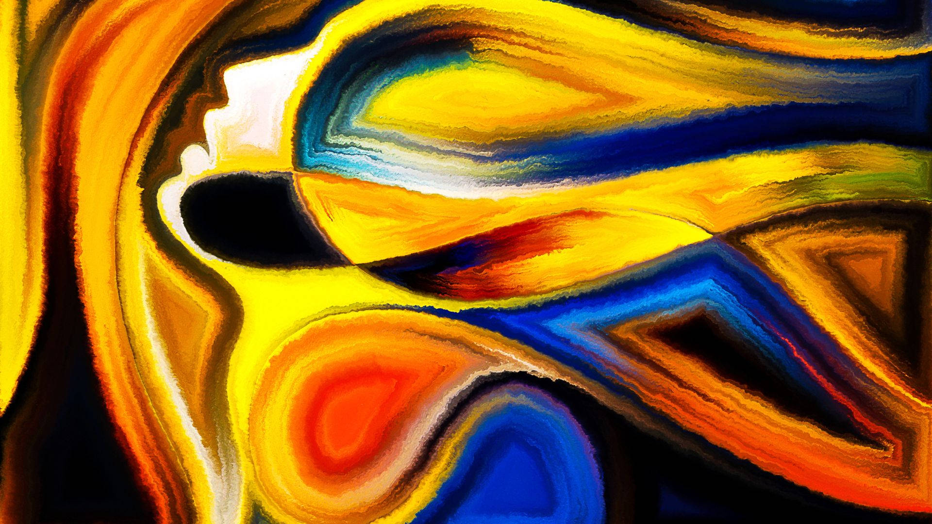 Spirit, yellow, orange, Full HD Desktop Wallpaper