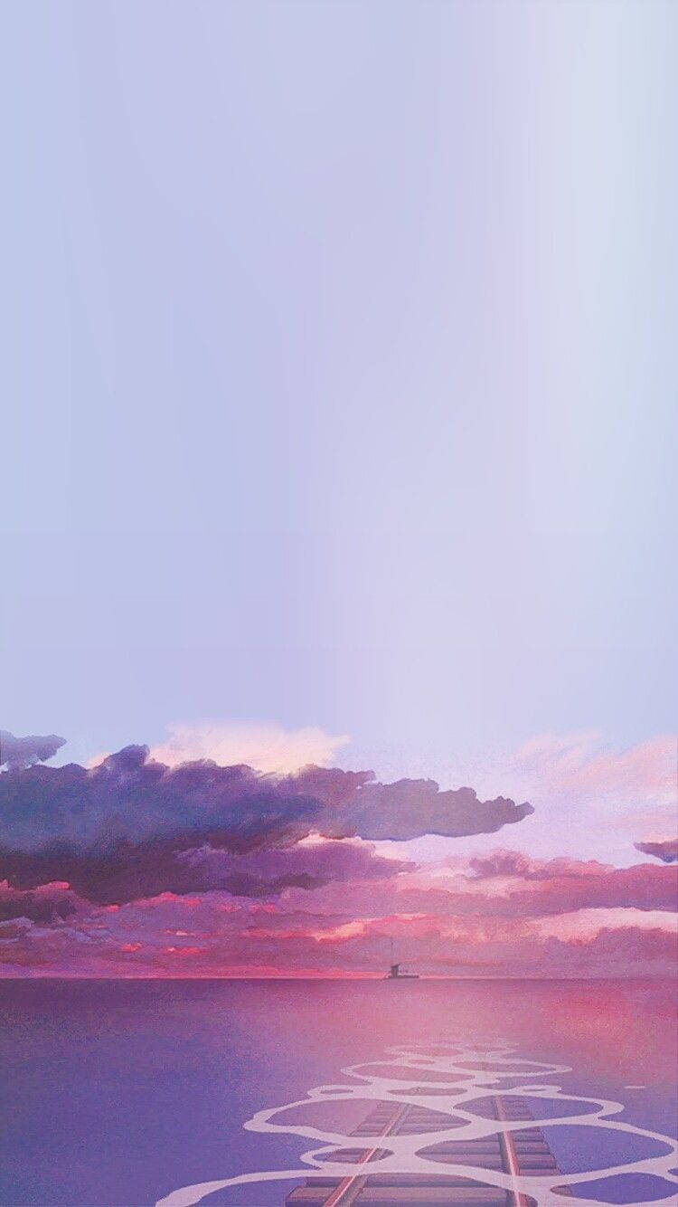 Spirited Away, railroad track, sunset, HD Phone Wallpaper