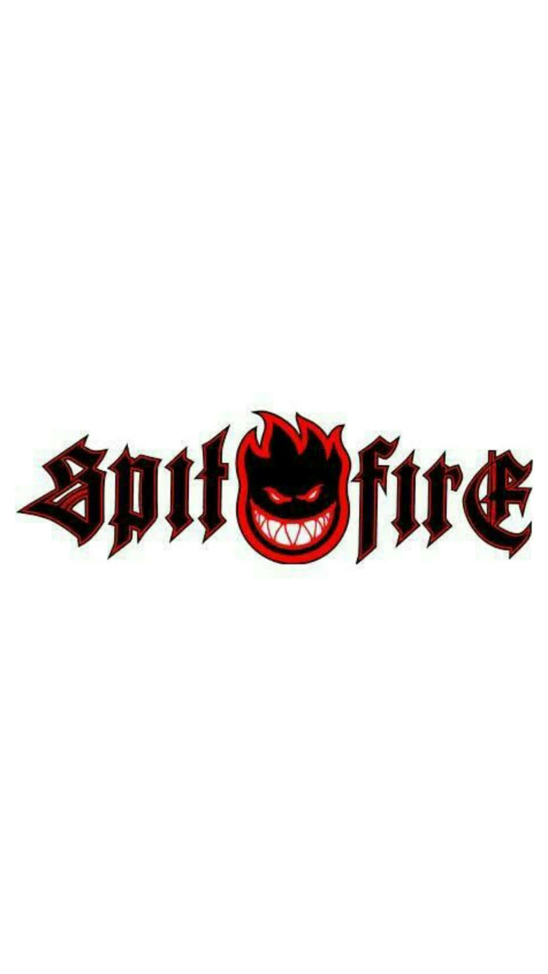 Spitfire Skate, flaming skull, red and black, Full HD Phone Wallpaper