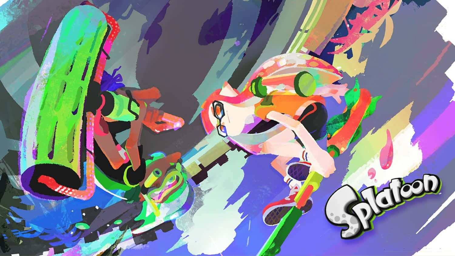 Splatoon 2, Splatoon, ink, HD Desktop Wallpaper