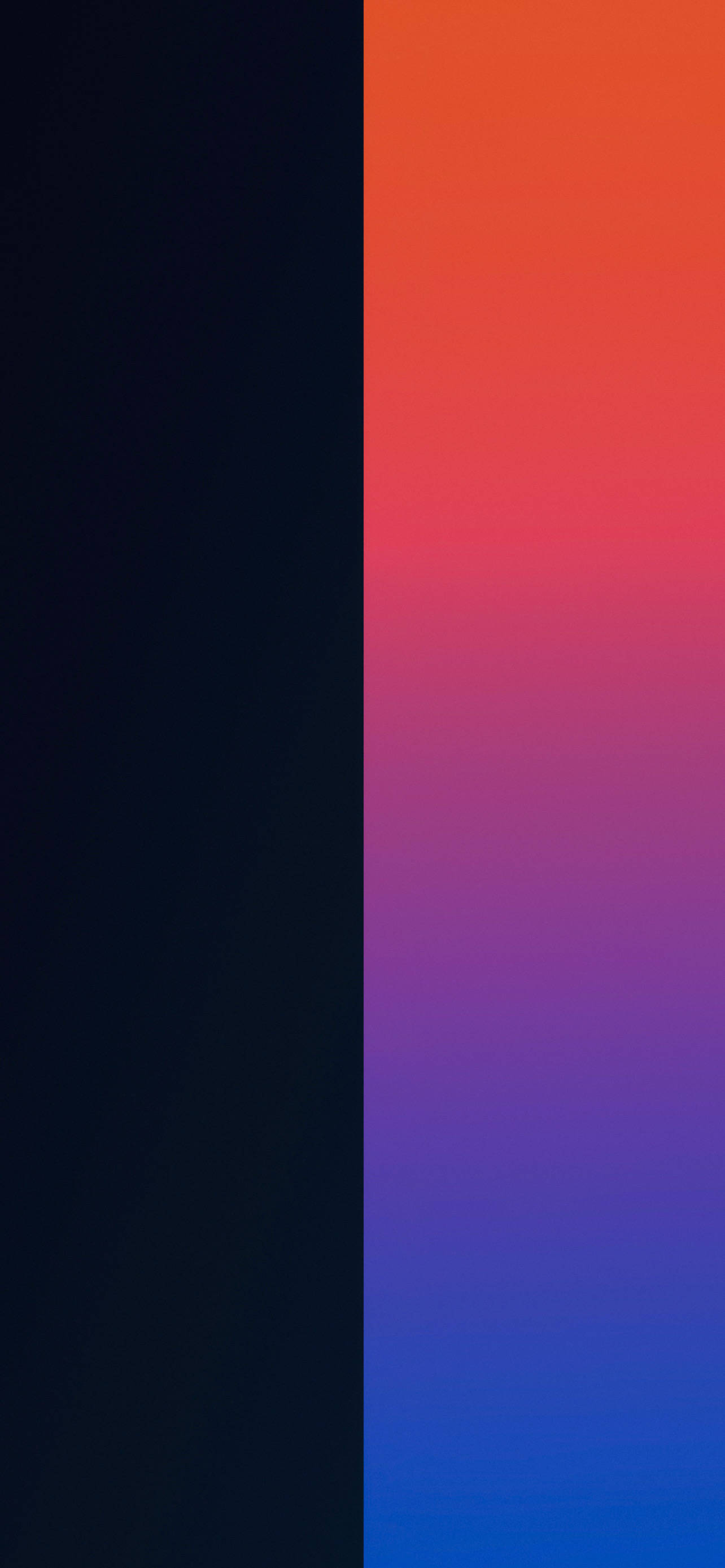 black, rainbow, orange, 2K Phone Wallpaper