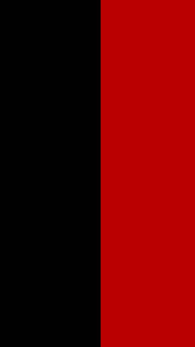 black, red, split, SD Phone Wallpaper