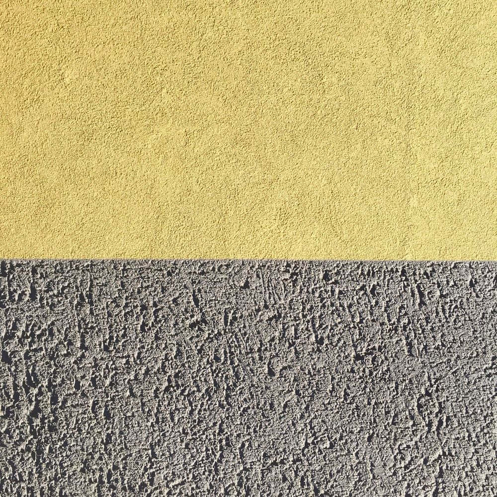 mustard yellow, rough gray concrete, horizontal split, SD Desktop Wallpaper