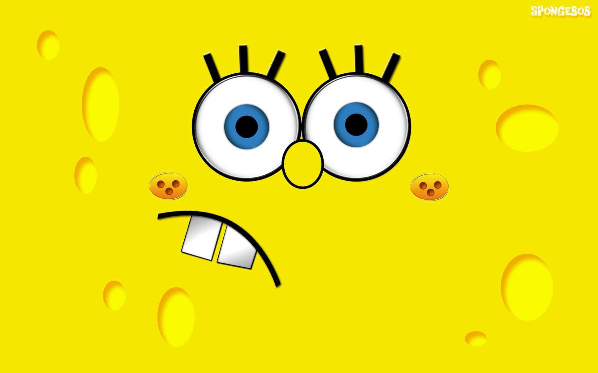 Spongebob Aesthetic, Spongebob, yellow cartoon sponge, Full HD Desktop Wallpaper