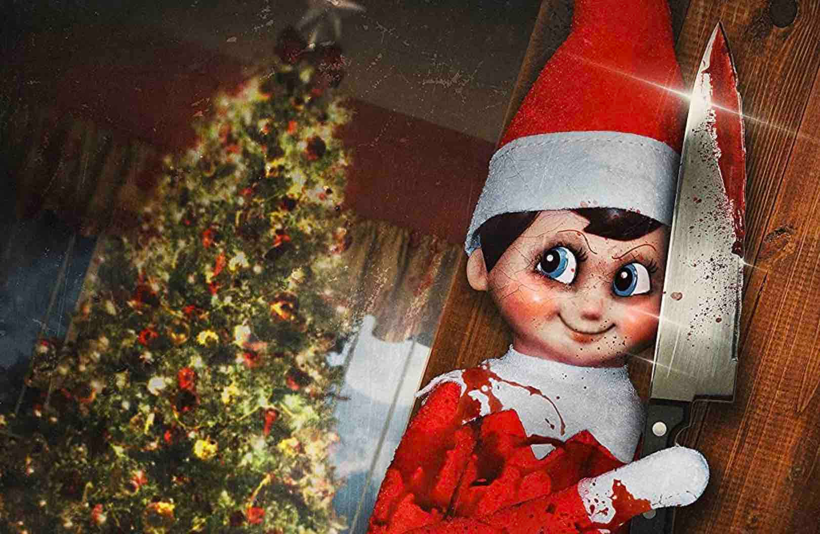 Scary Christmas, murderous doll, bloodied elf doll, HD Desktop Wallpaper