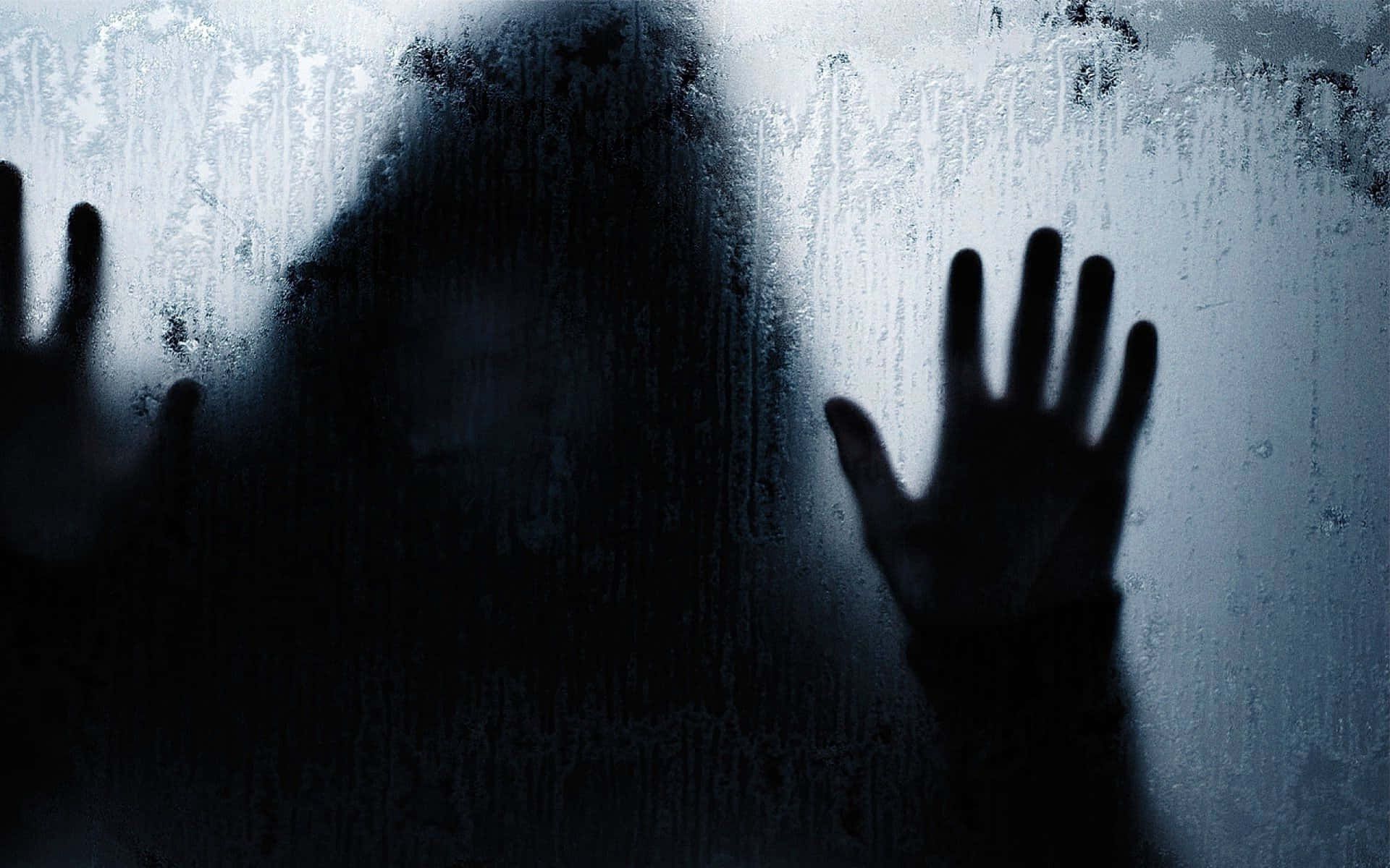 spooky Halloween, shadowy figure, long hair, Full HD Desktop Wallpaper