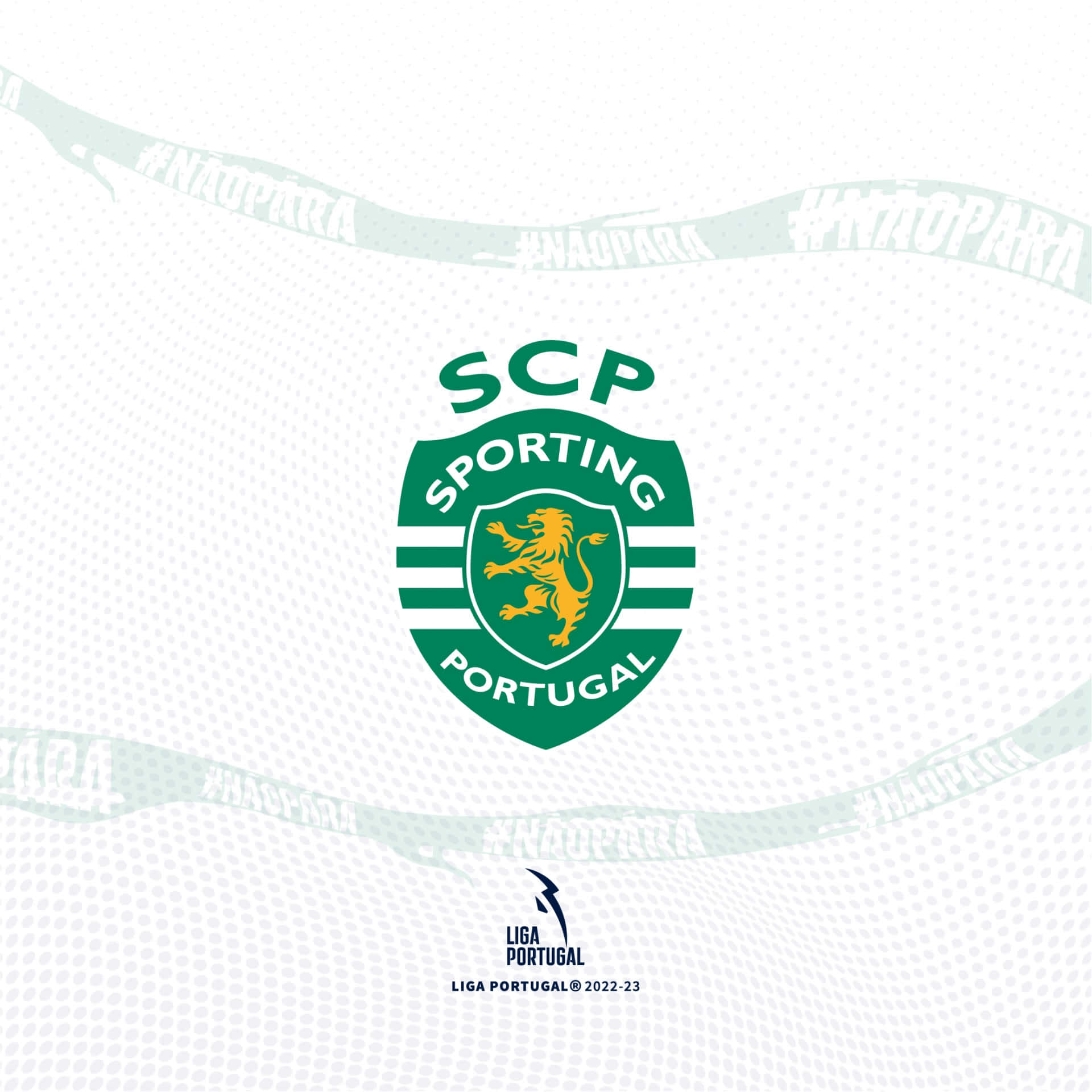 Sporting Cp, golden lion, green shield, Full HD Desktop Wallpaper