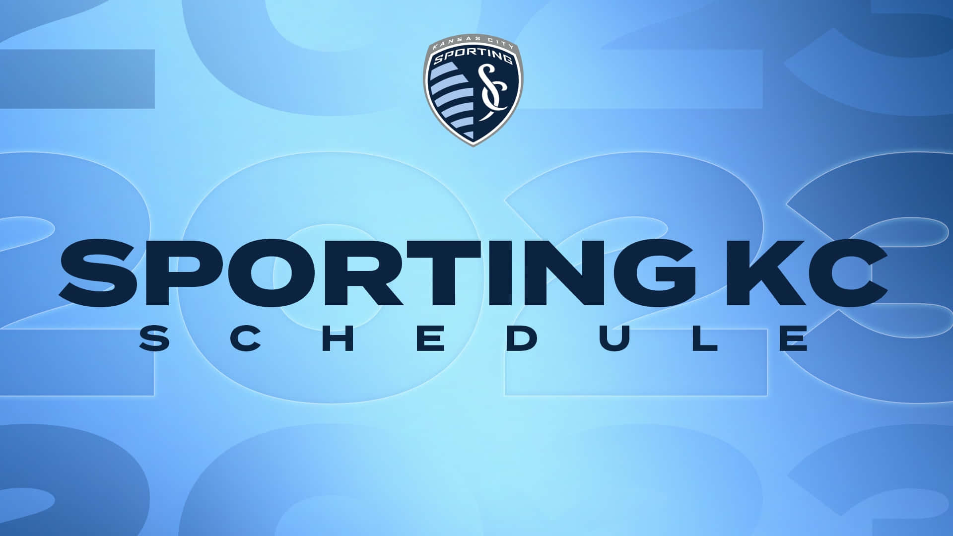 Sporting Kansas City, 2023 Schedule, blue abstract background, Full HD Desktop Wallpaper