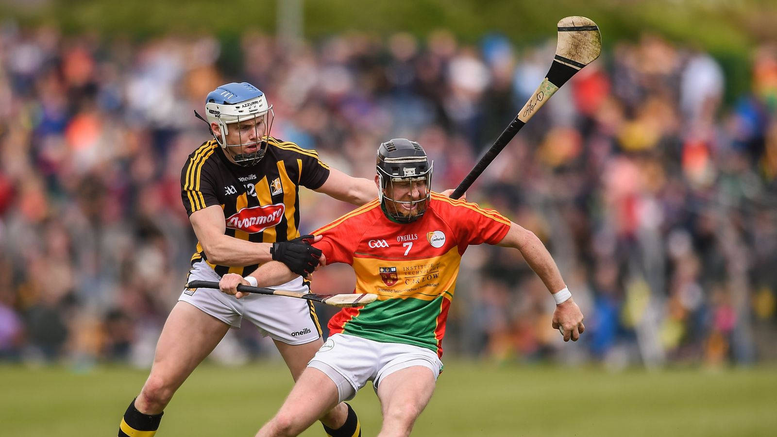 hurling, vibrant jerseys, grass field, HD Desktop Wallpaper