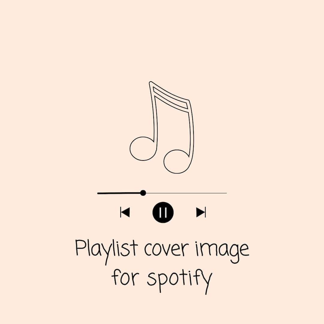 Spotify, beige, soft peach, SD Desktop Wallpaper