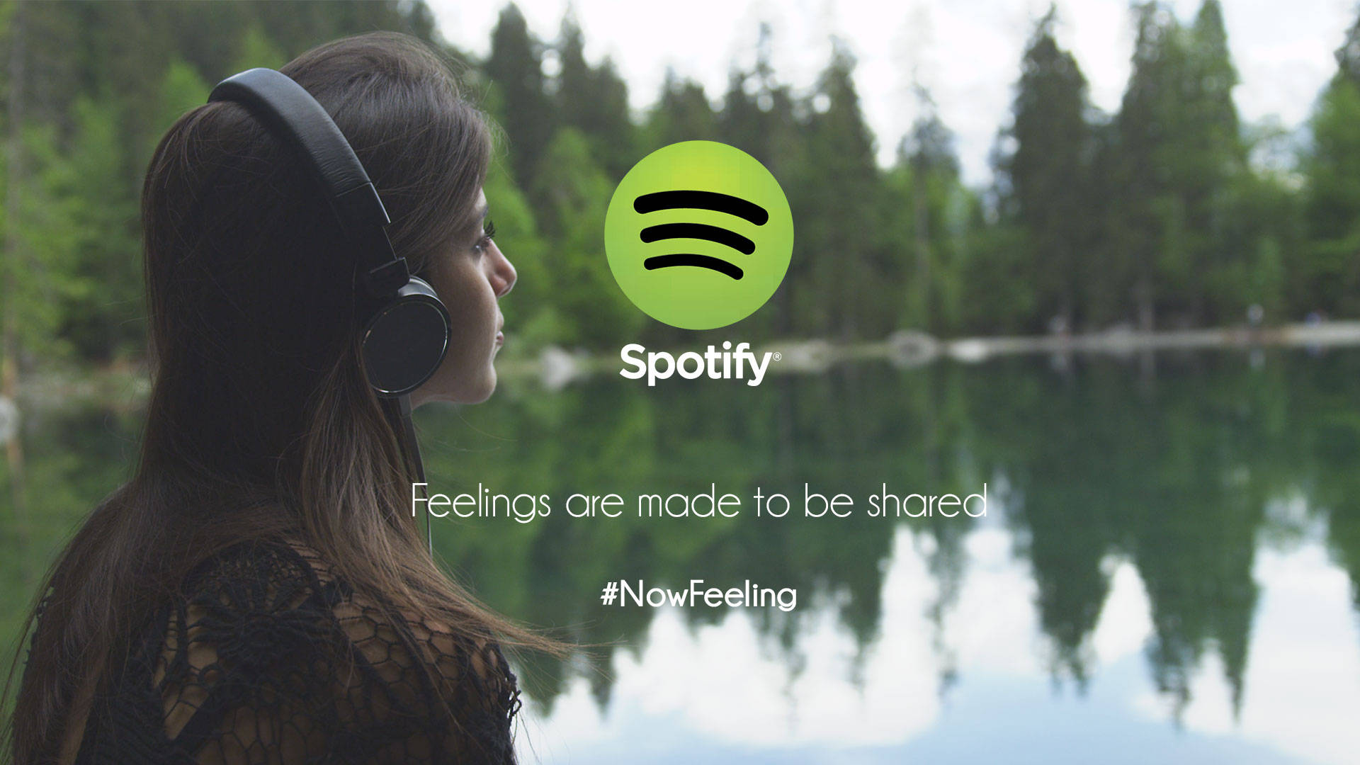 Spotify, Spotify logo, tagline, Full HD Desktop Wallpaper