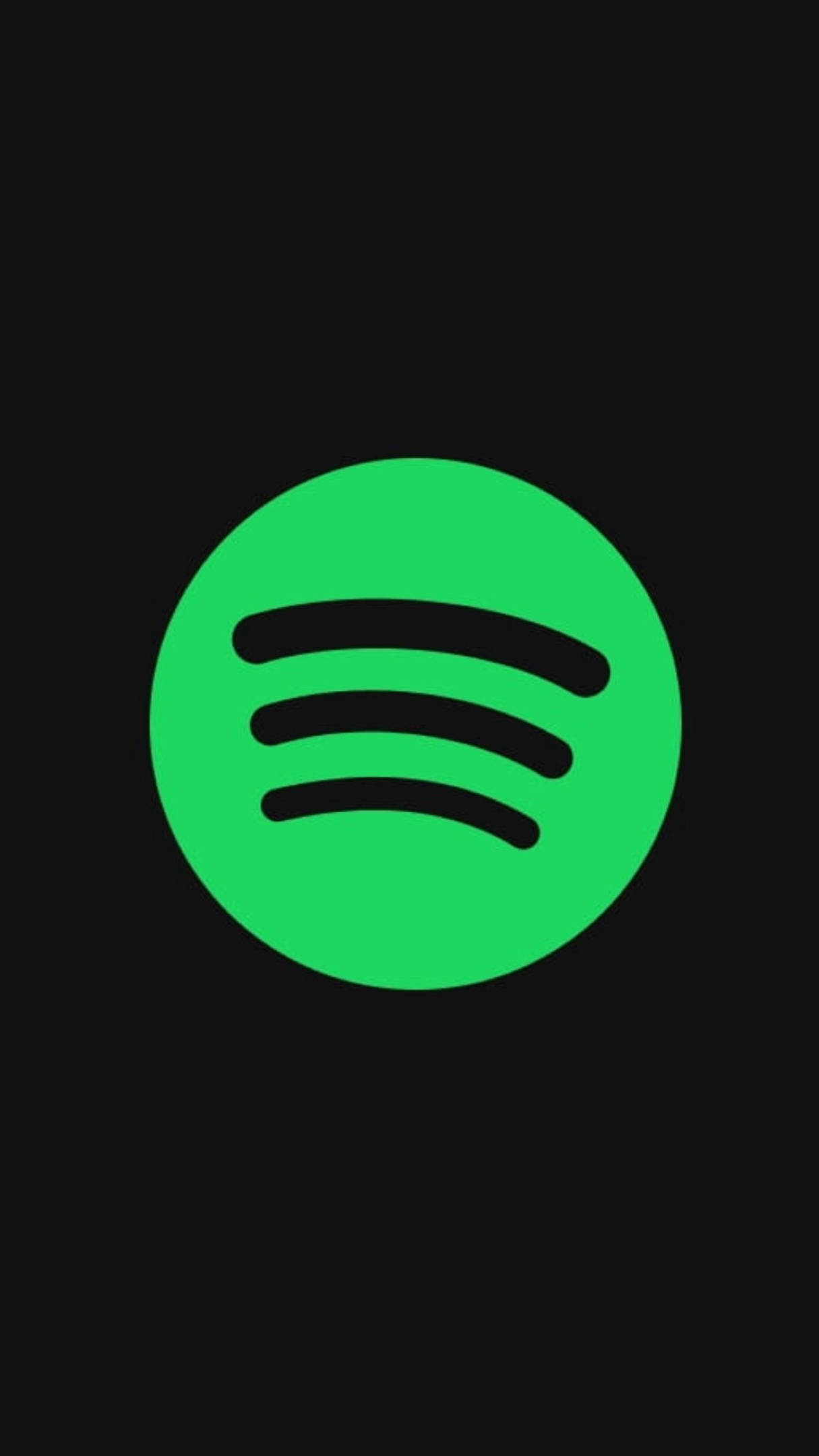 Spotify, classic Spotify screen, bright green, Full HD Phone Wallpaper