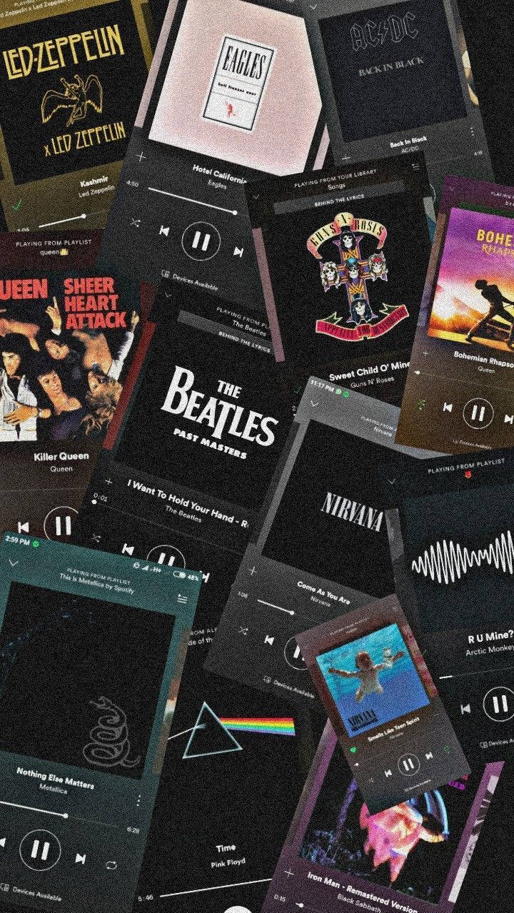 Spotify, playlist, music aesthetic, SD Phone Wallpaper