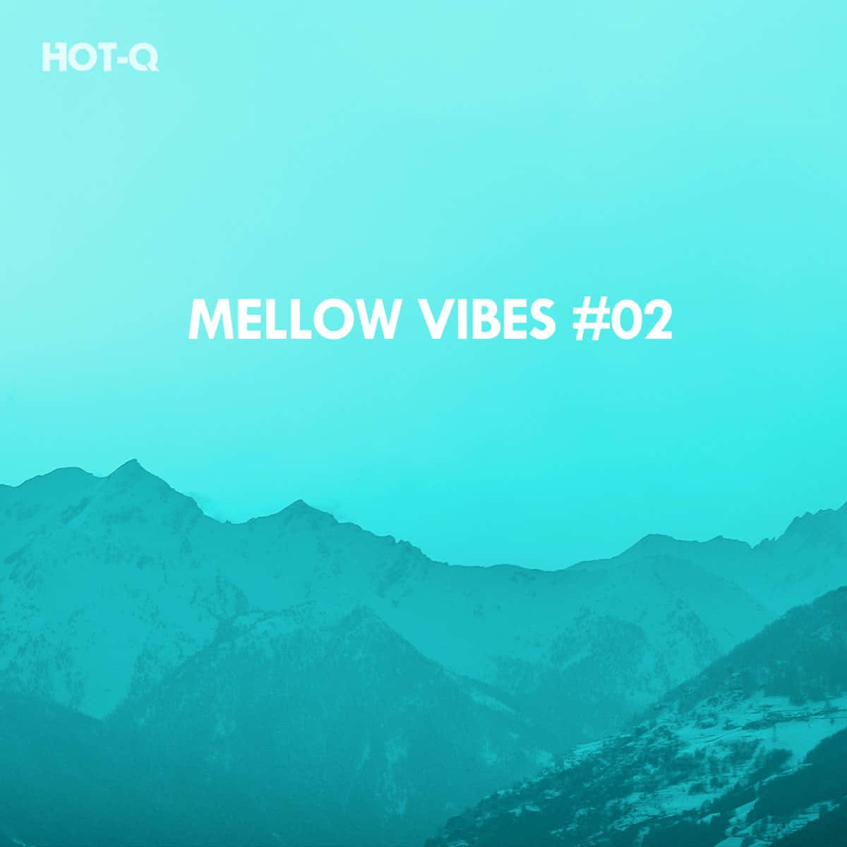Spotify, mellow vibes no 2, hazy turquoise sky, SD Desktop Wallpaper