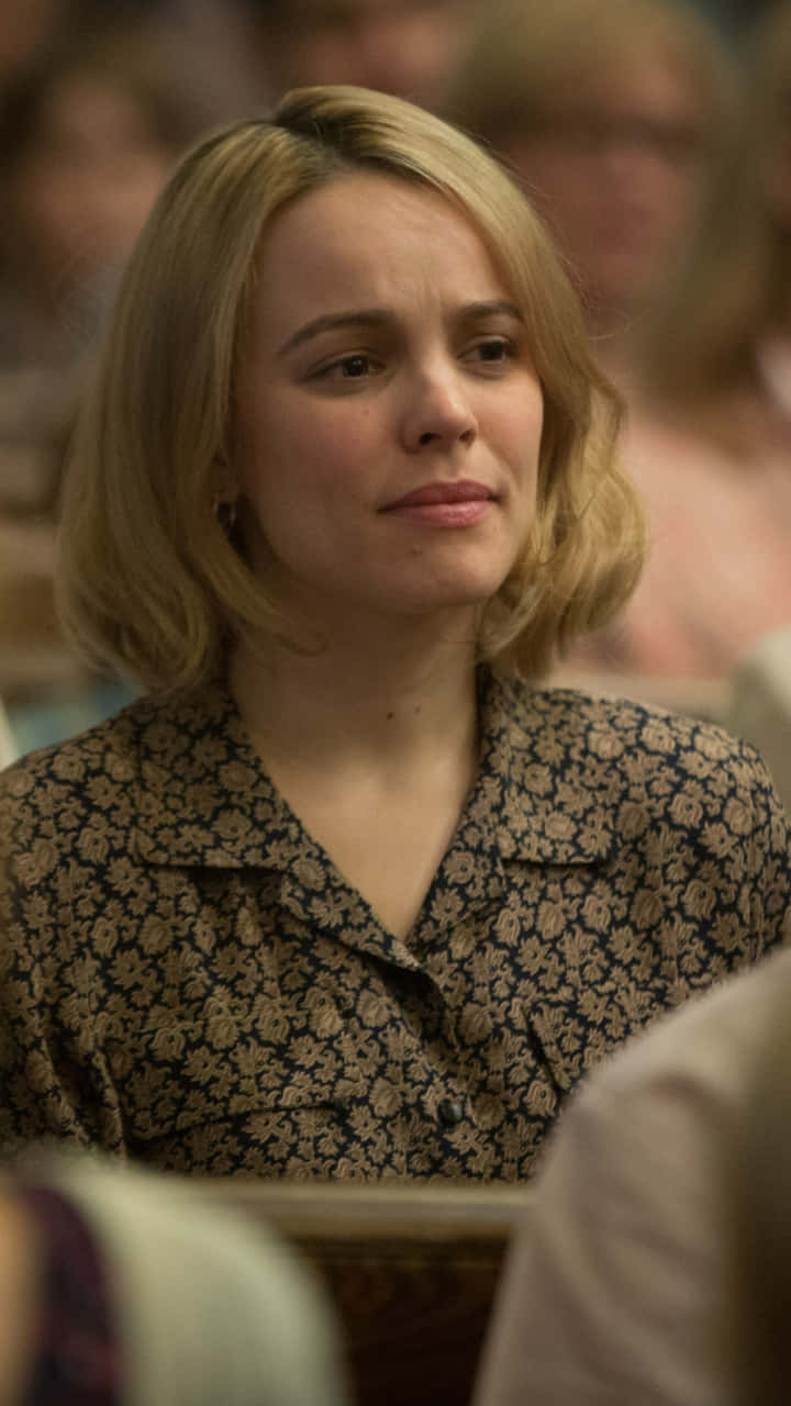 Spotlight Movie, blonde bob hair, floral blouse, HD Phone Wallpaper