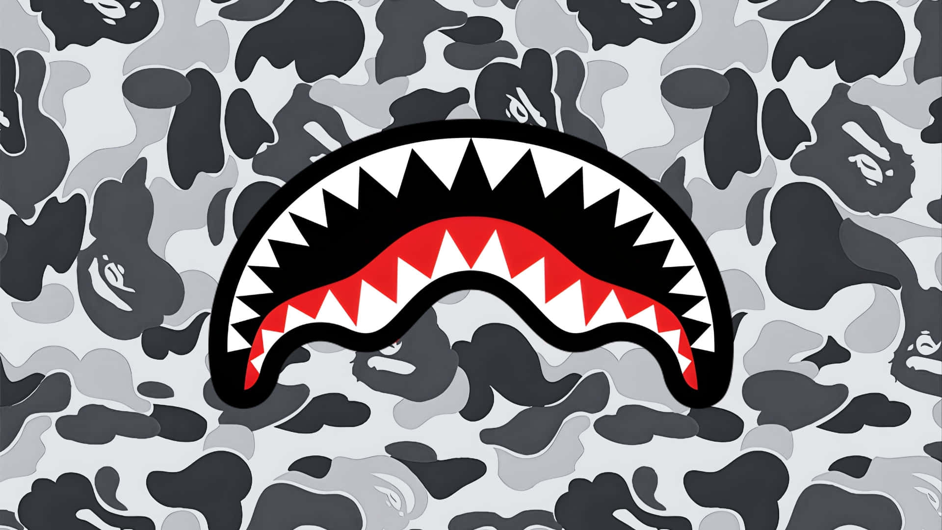 Sprayground, shark mouth backpack, red and white teeth, Full HD Desktop Wallpaper