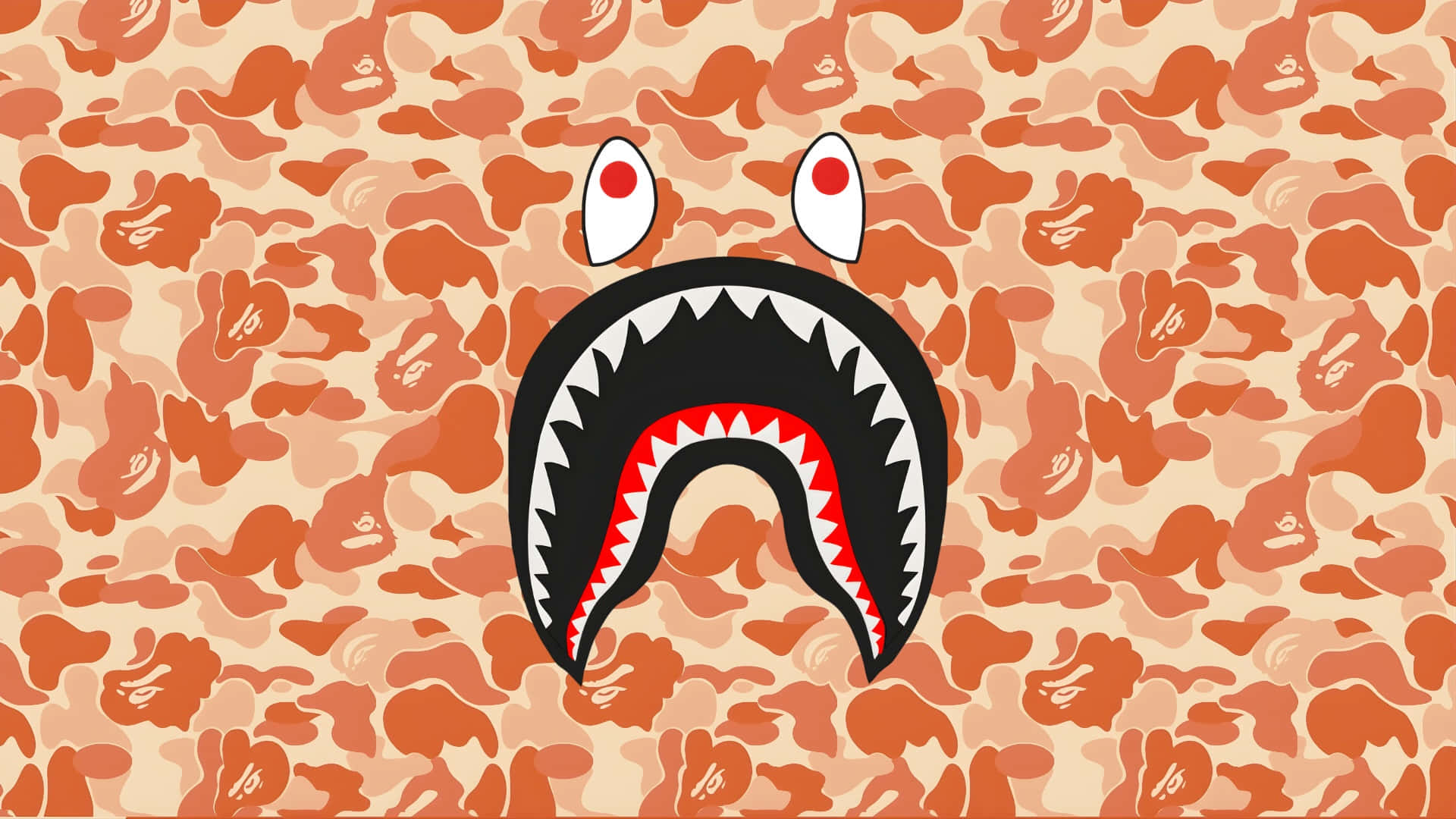 Sprayground, shark mouth backpack, cartoon shark head, Full HD Desktop Wallpaper